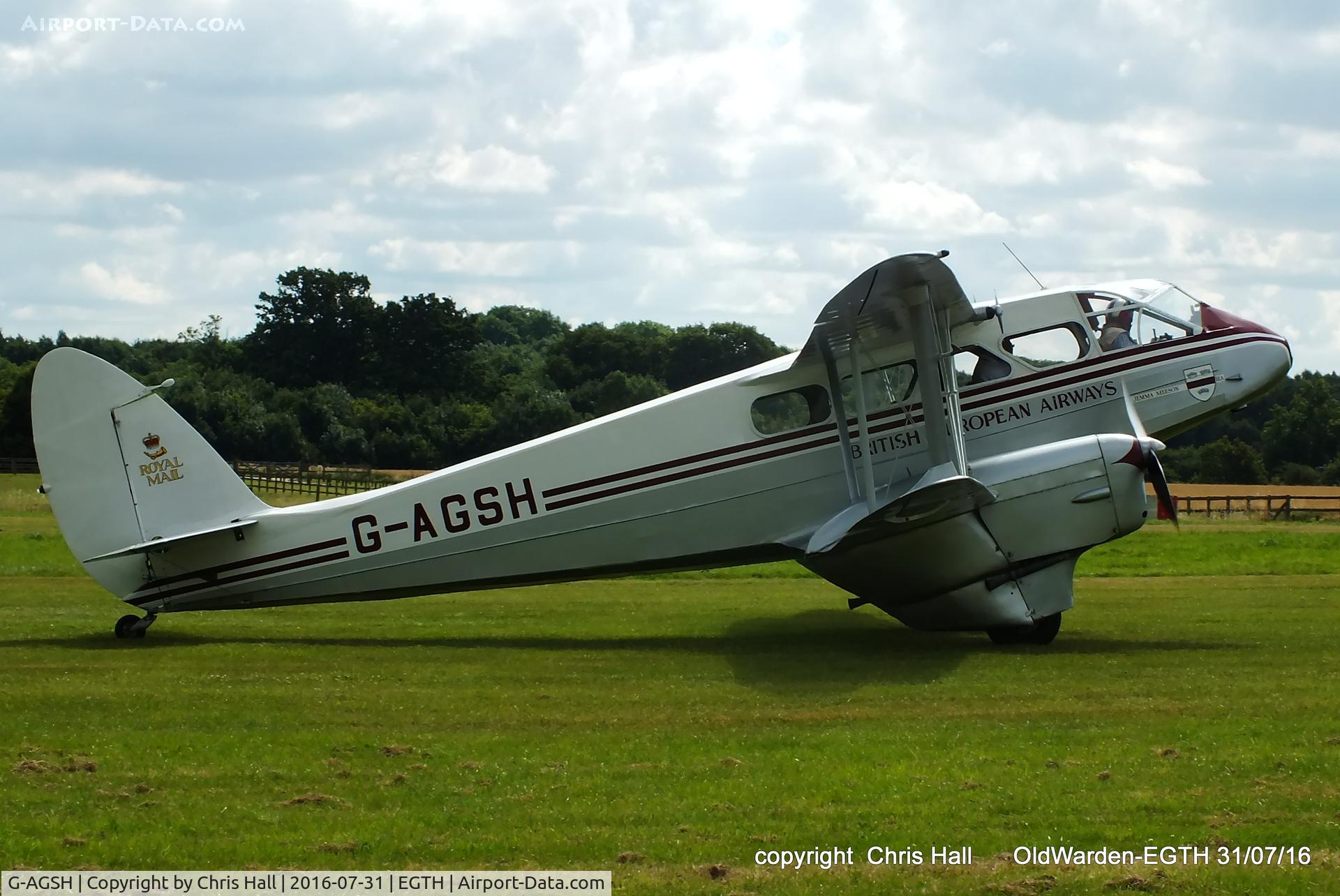 G-AGSH, 1945 De Havilland DH-89A Dominie/Dragon Rapide C/N 6884, 