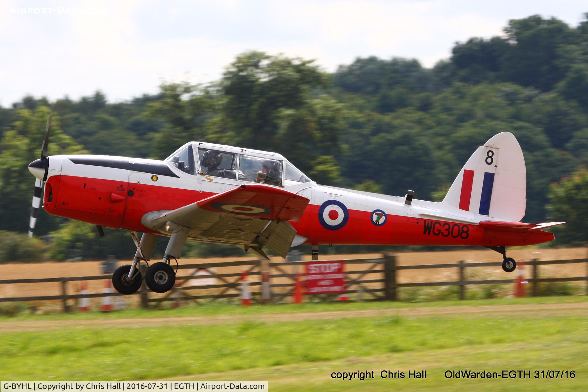 G-BYHL, 1951 De Havilland DHC-1 Chipmunk T.10 C/N C1/0361, 