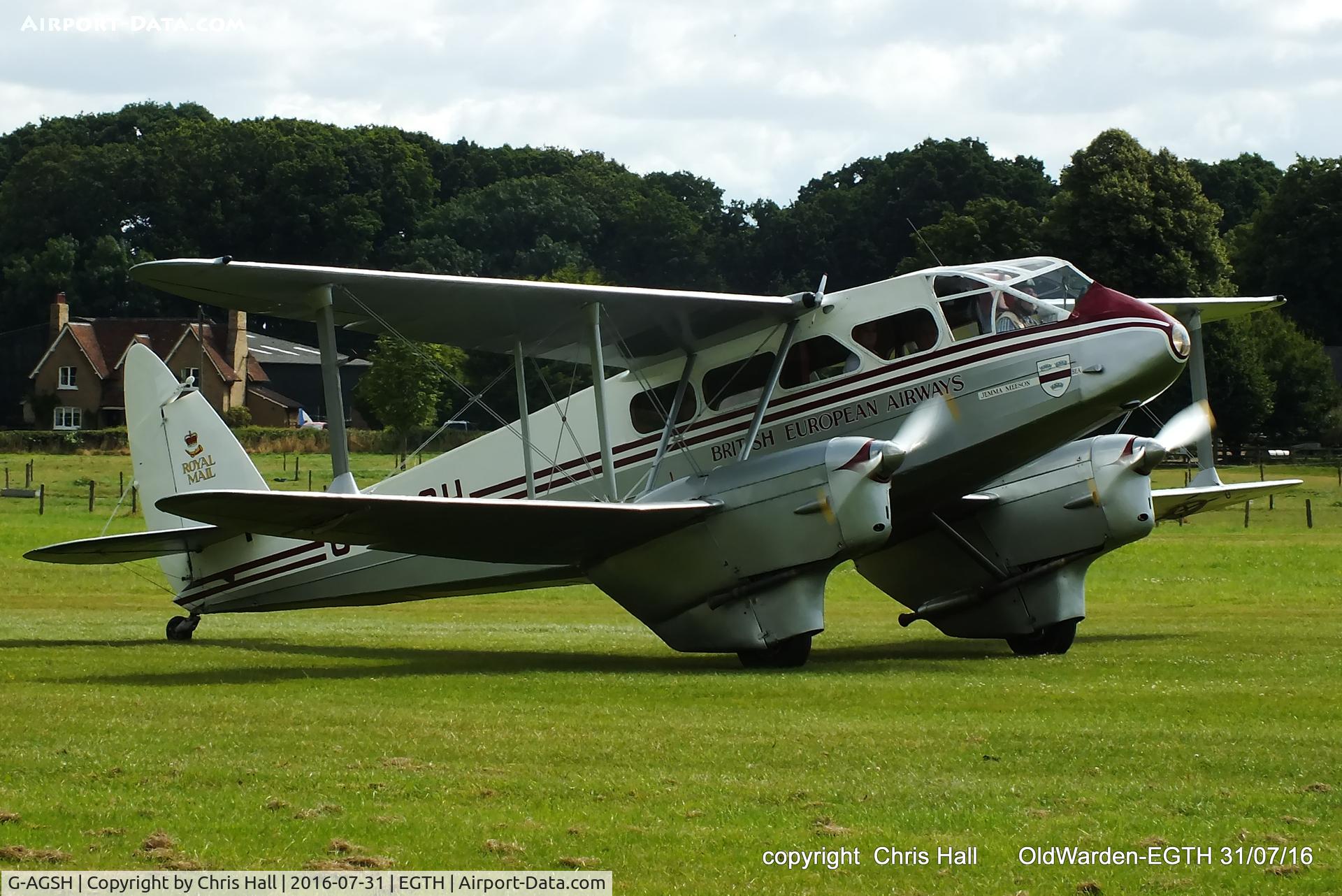 G-AGSH, 1945 De Havilland DH-89A Dominie/Dragon Rapide C/N 6884, 