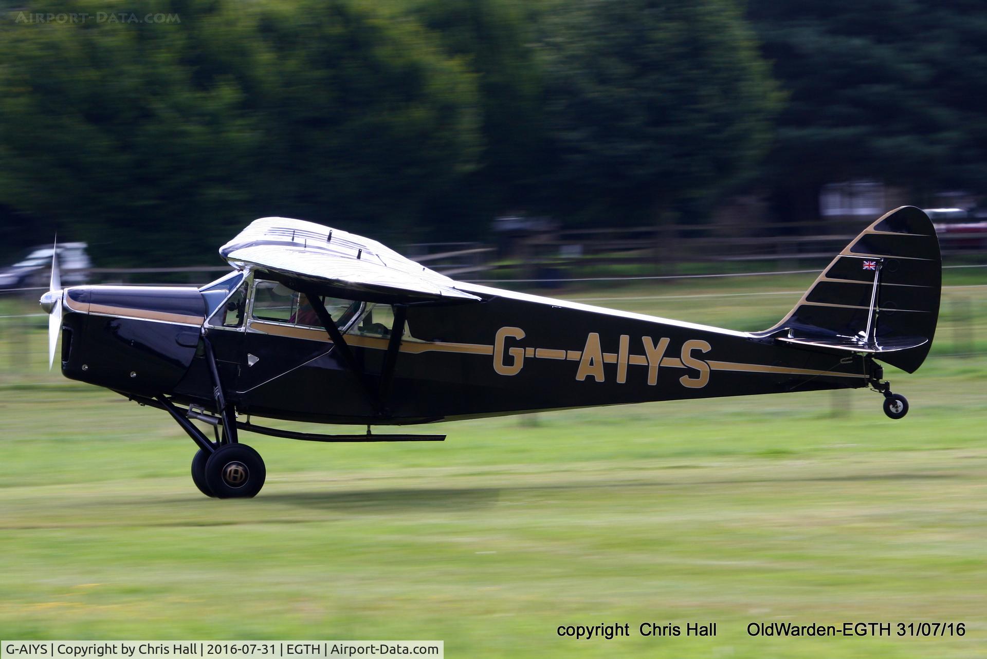 G-AIYS, 1934 De Havilland DH.85 Leopard Moth C/N 7089, 