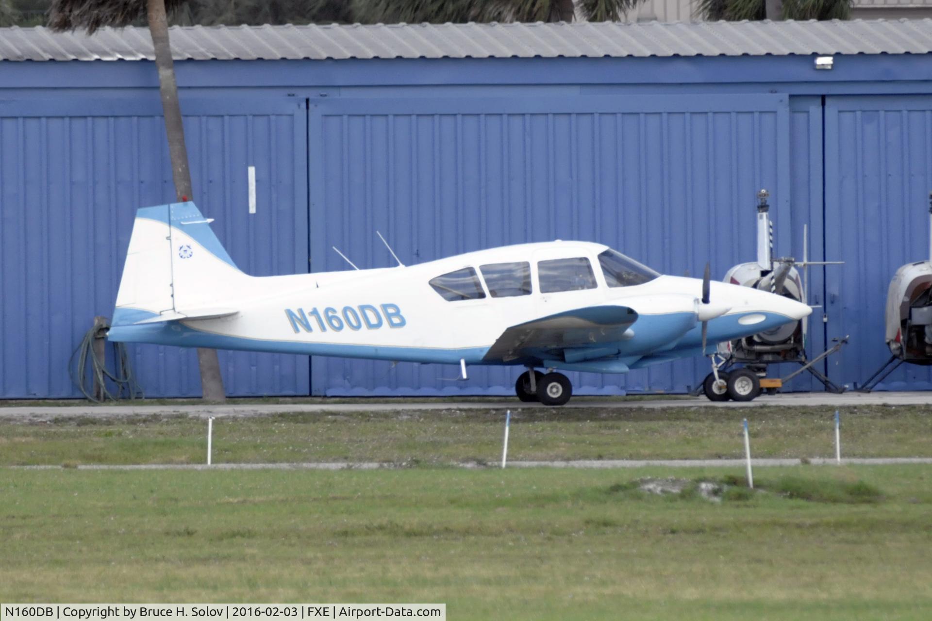 N160DB, 1959 Piper PA-23-160 Apache C/N 23-1670, at FXE