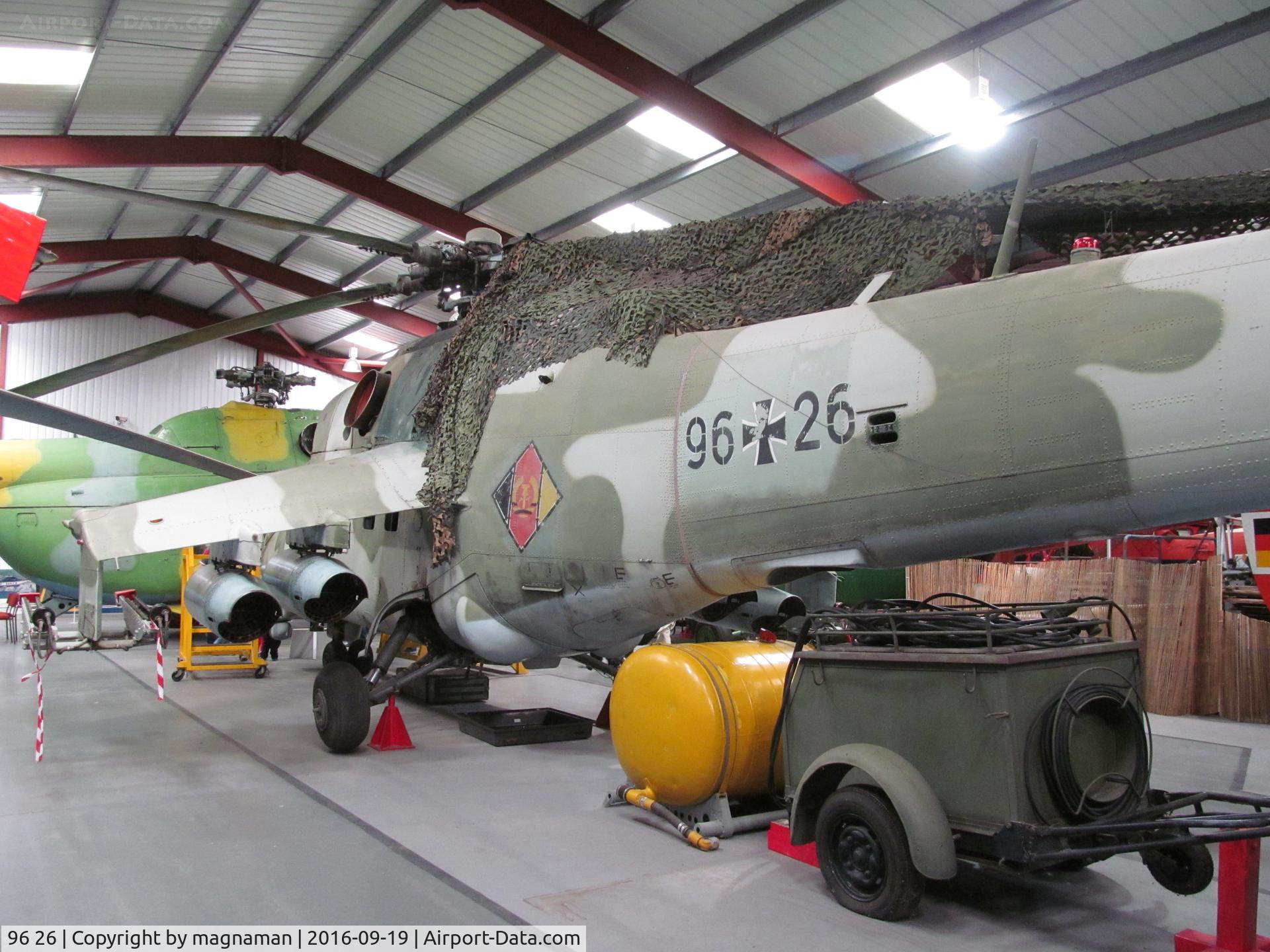 96 26, 1981 Mil Mi-24D Hind C/N 230270110073, at wsm
