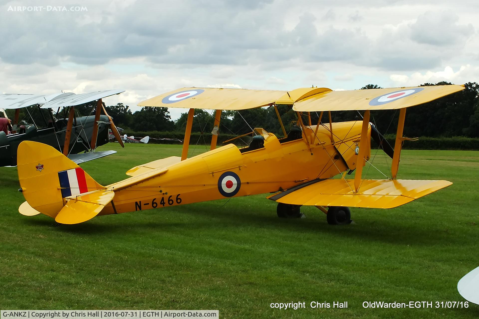 G-ANKZ, 1938 De Havilland DH-82A Tiger Moth II C/N 3803, 