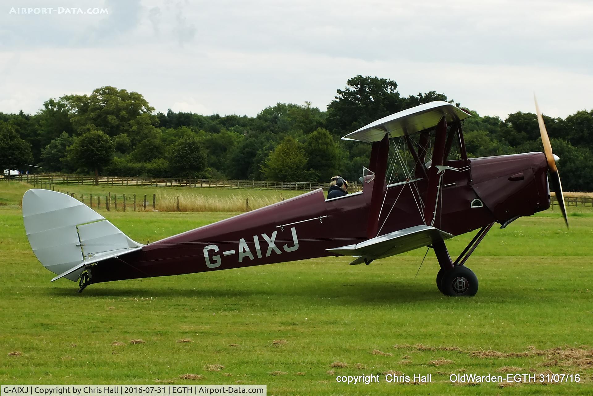 G-AIXJ, 1942 De Havilland DH-82A Tiger Moth II C/N 85434, 