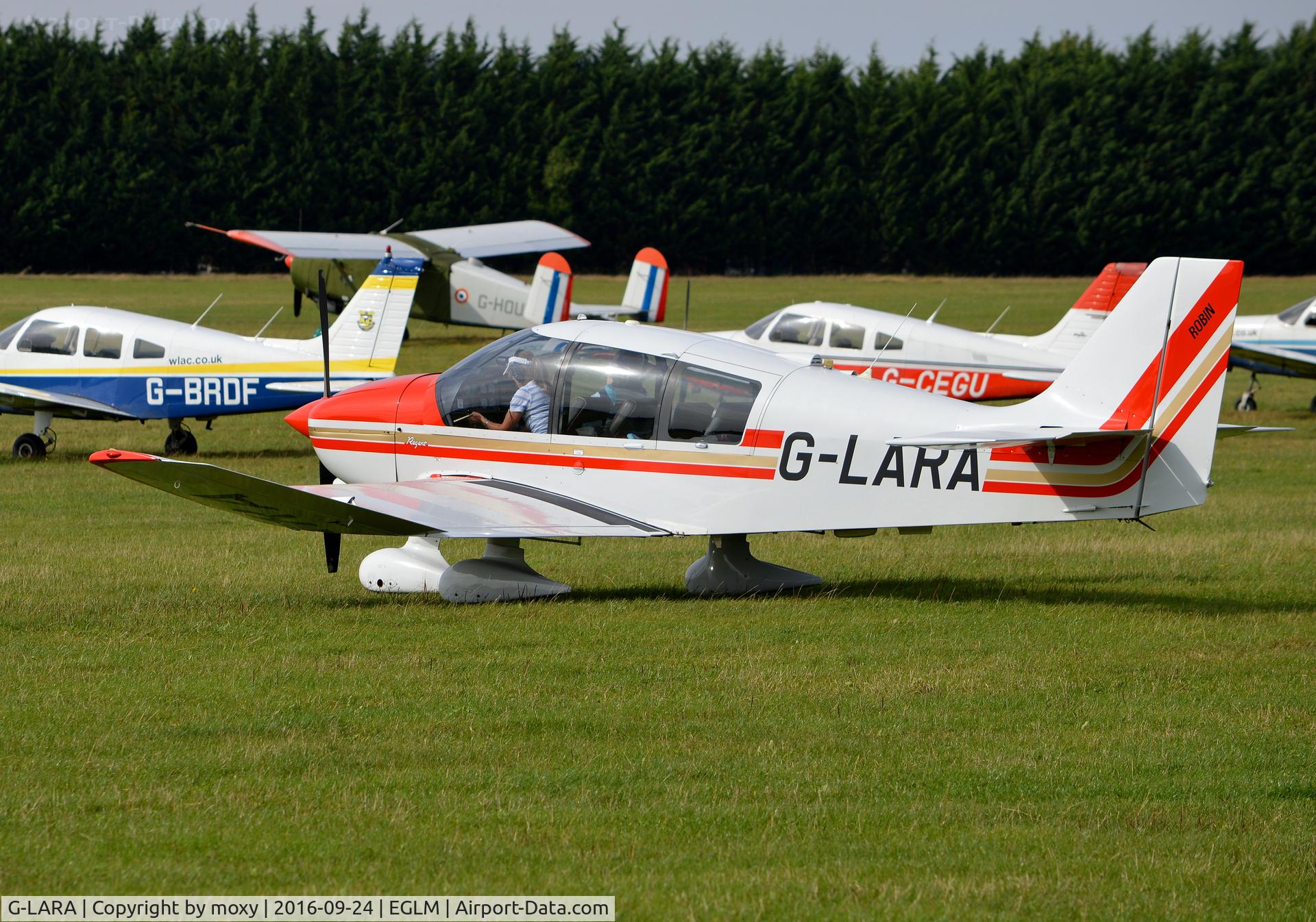 G-LARA, 1991 Robin DR-400-180 Regent Regent C/N 2050, Robin DR400-180 Regent at White Waltham.