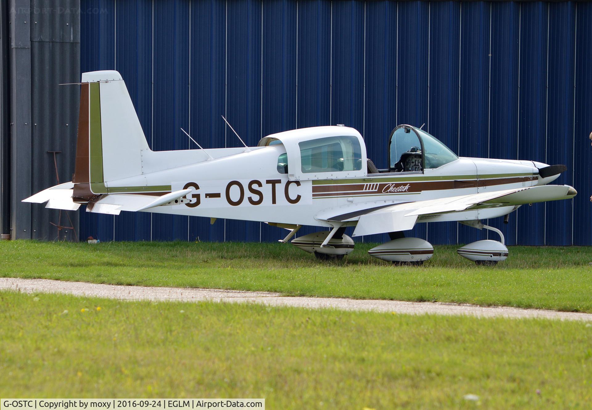 G-OSTC, 1979 Gulfstream American AA-5A Cheetah C/N AA5A-0848, Grumman AA-5A at White Waltham. Ex N26967