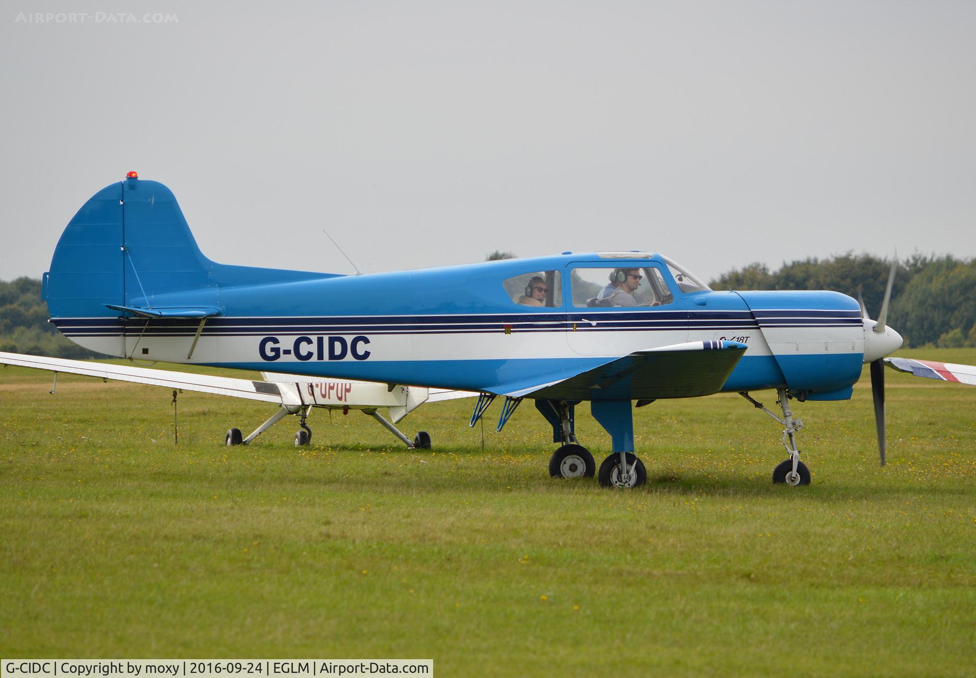 G-CIDC, 1998 Yakovlev Yak-18T C/N 15-35, Yak-18T at White Waltham. Ex HA-YAU