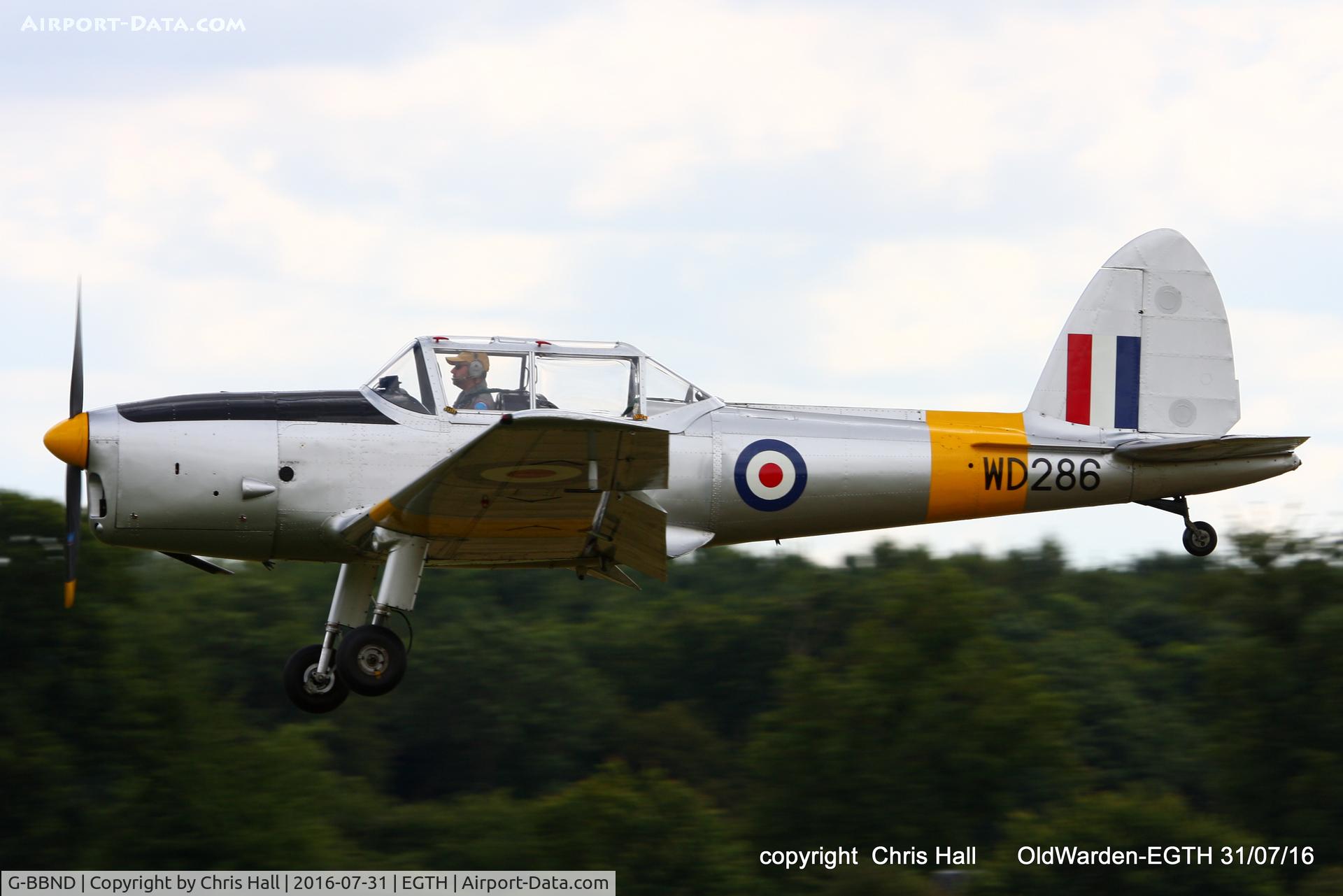 G-BBND, 1950 De Havilland DHC-1 Chipmunk T.10 C/N C1/0225, 