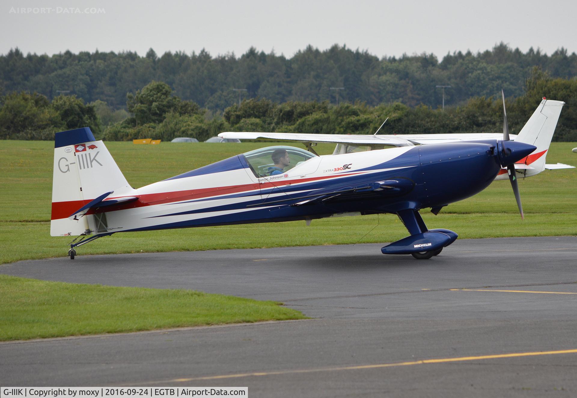 G-IIIK, 2010 Extra EA-300SC C/N SC024, Extra EA300/SC at Wycombe Air Park.