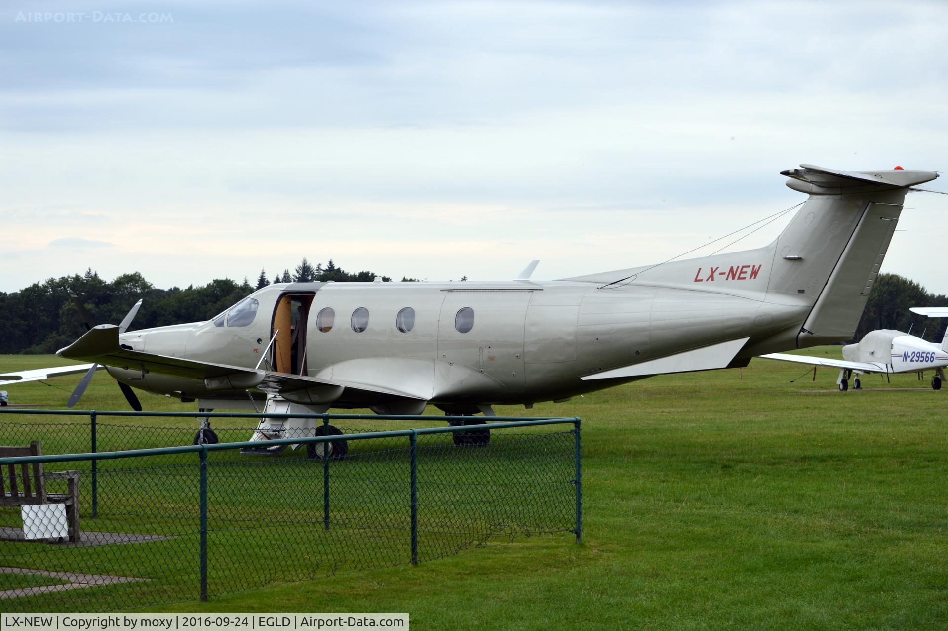 LX-NEW, 2009 Pilatus PC-12/47E C/N 1148, Pilatus PC12/47E at Denham.