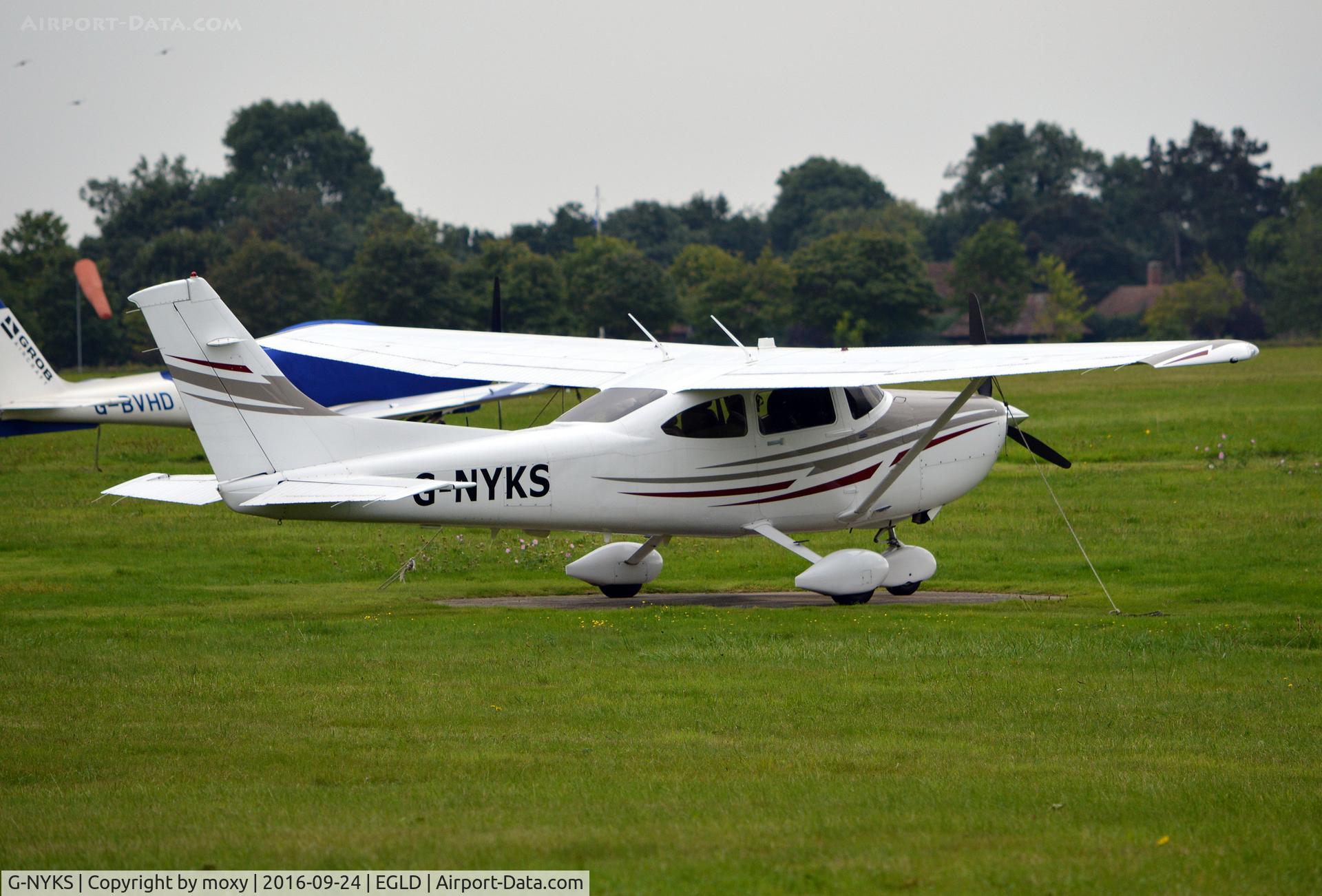 G-NYKS, 2005 Cessna 182T Skylane Skylane C/N 182-81607, Cessna 182T Skylane at Denham. Ex HB-CZC