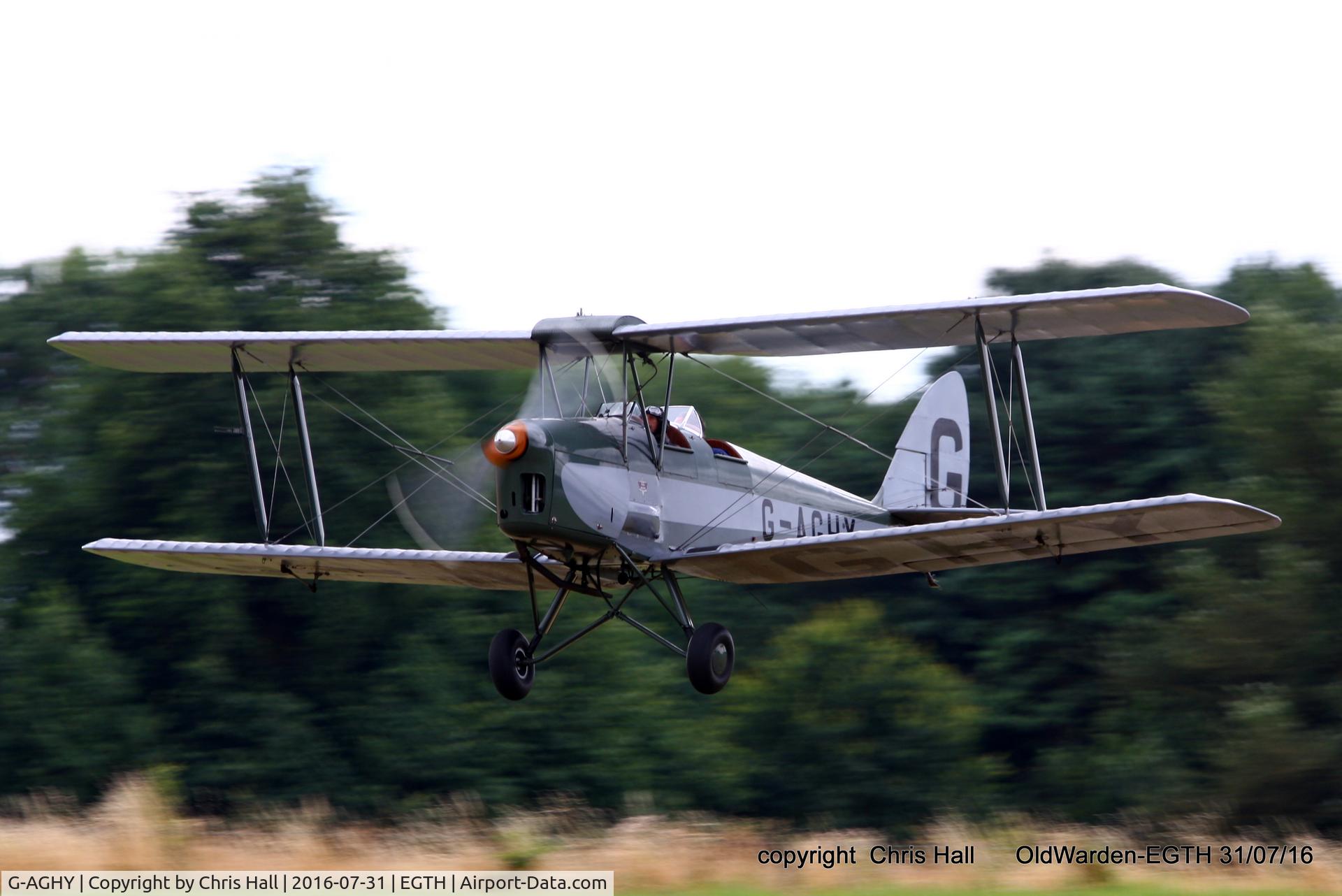 G-AGHY, 1939 De Havilland DH-82A Tiger Moth II C/N 82292, 