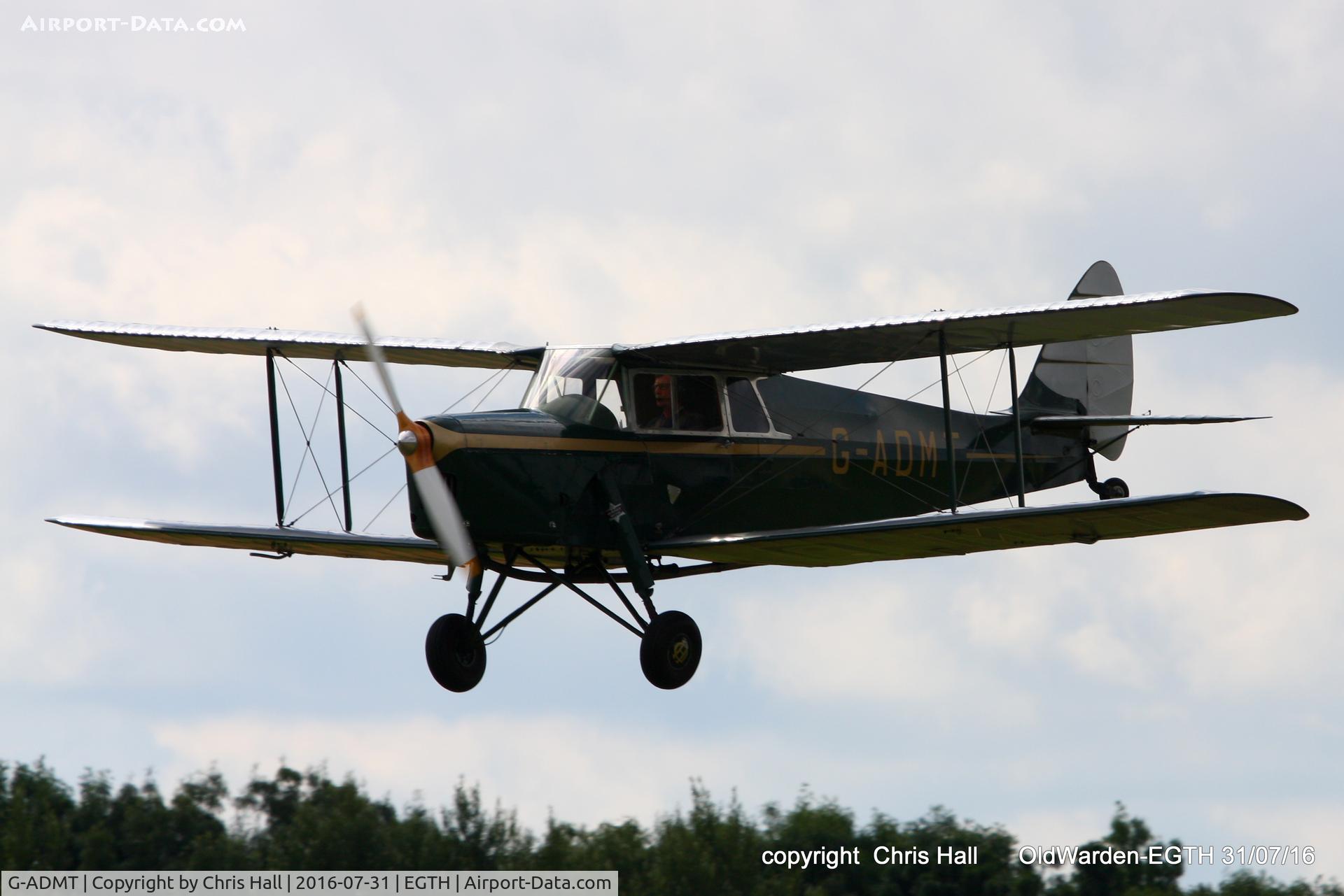 G-ADMT, 1936 De Havilland DH.87B Hornet Moth C/N 8093, 