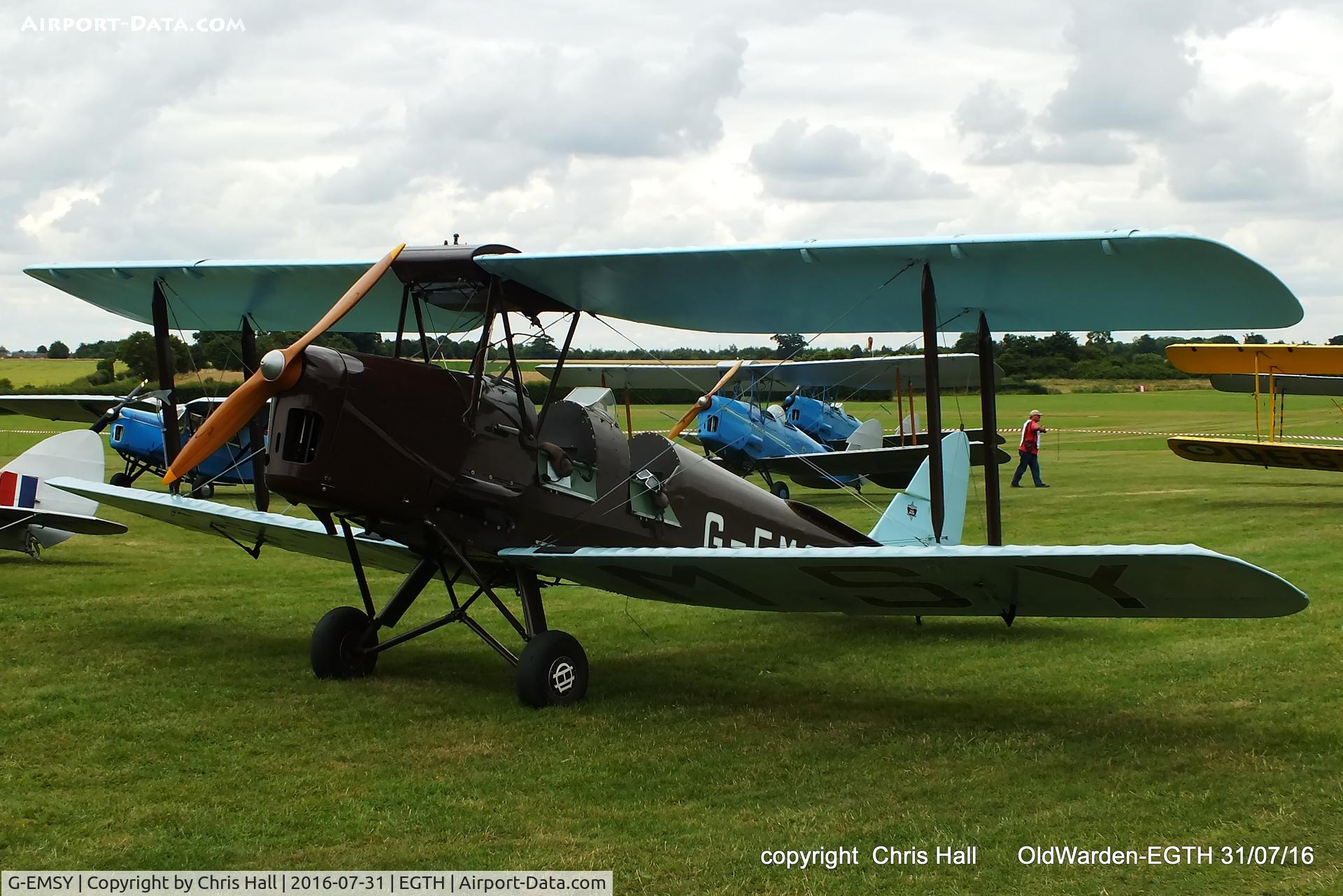 G-EMSY, 1940 De Havilland DH-82A Tiger Moth II C/N 83666, 