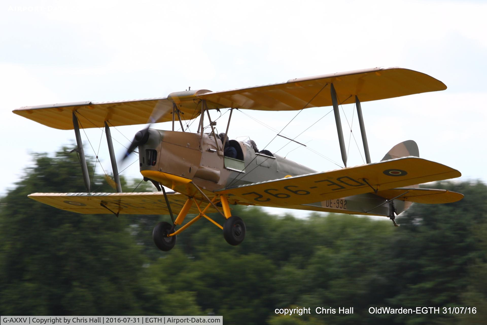 G-AXXV, 1944 De Havilland DH-82A Tiger Moth II C/N 85852, 