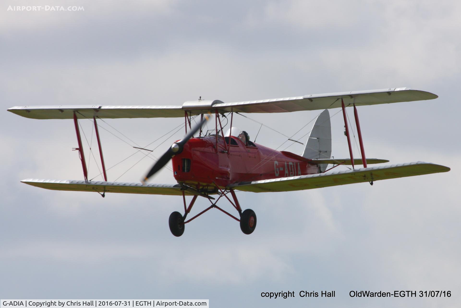 G-ADIA, 1935 De Havilland DH-82A Tiger Moth II C/N 3368, 