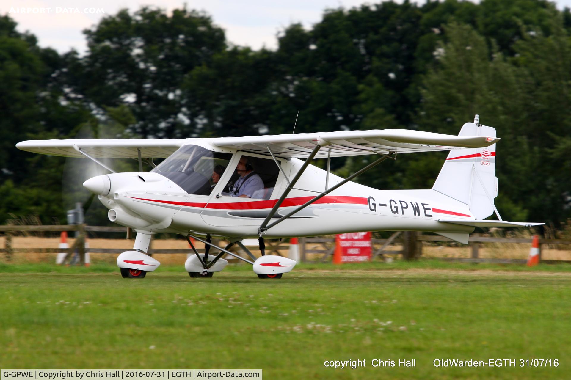 G-GPWE, 2016 Comco Ikarus C42 FB100 Bravo C/N 1606-7458, 