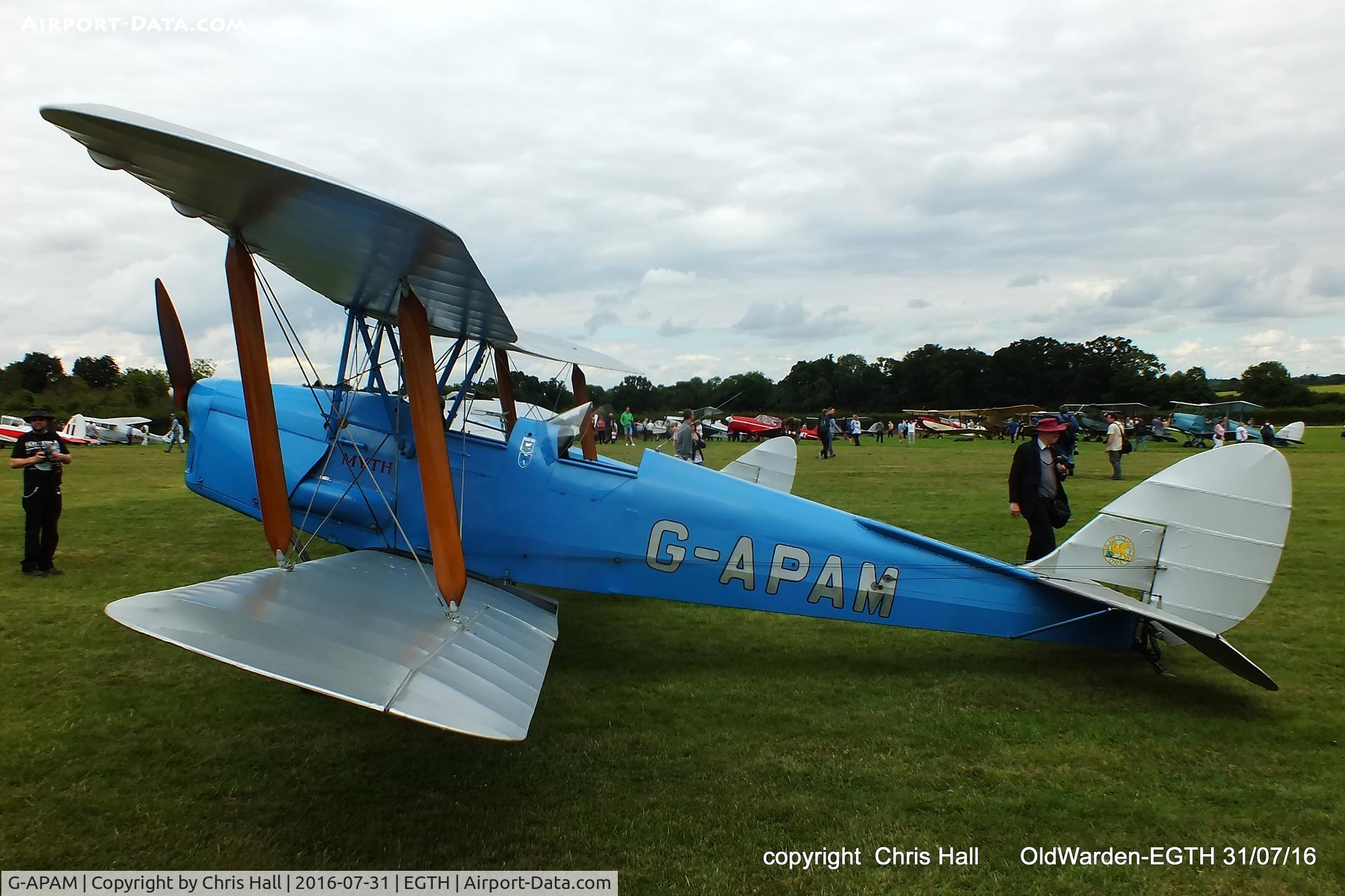 G-APAM, 1939 De Havilland DH-82A Tiger Moth II C/N 3874, 