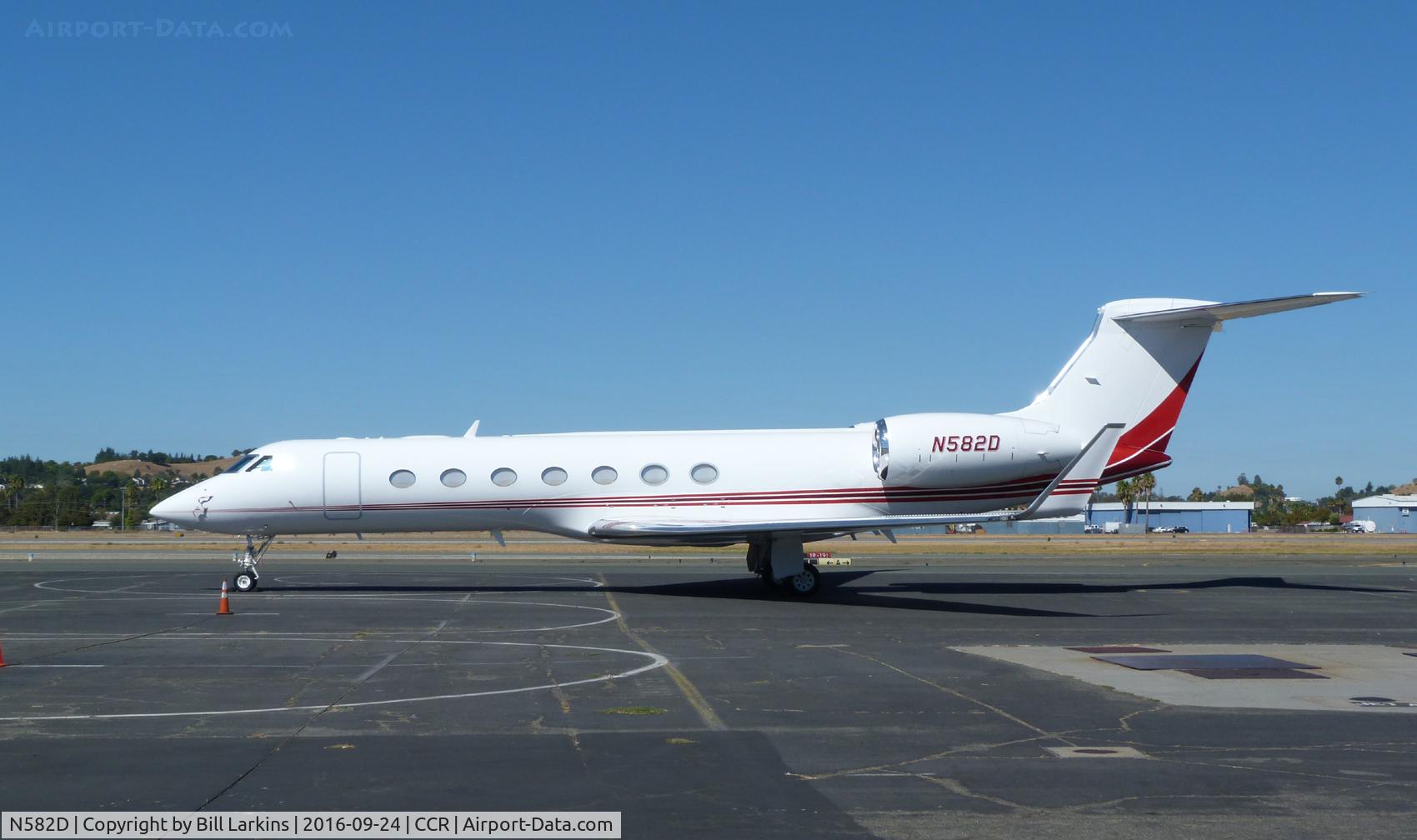 N582D, 2012 Gulfstream Aerospace GV-SP (G550) C/N 5397, Visitor