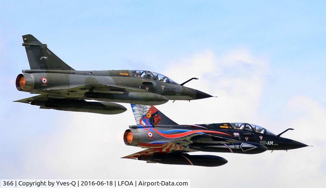 366, Dassault Mirage 2000N C/N 360, Dassault Mirage 2000N, Ramex Delta Tactical display, Avord Air Base 702 (LFOA) Open day 2016