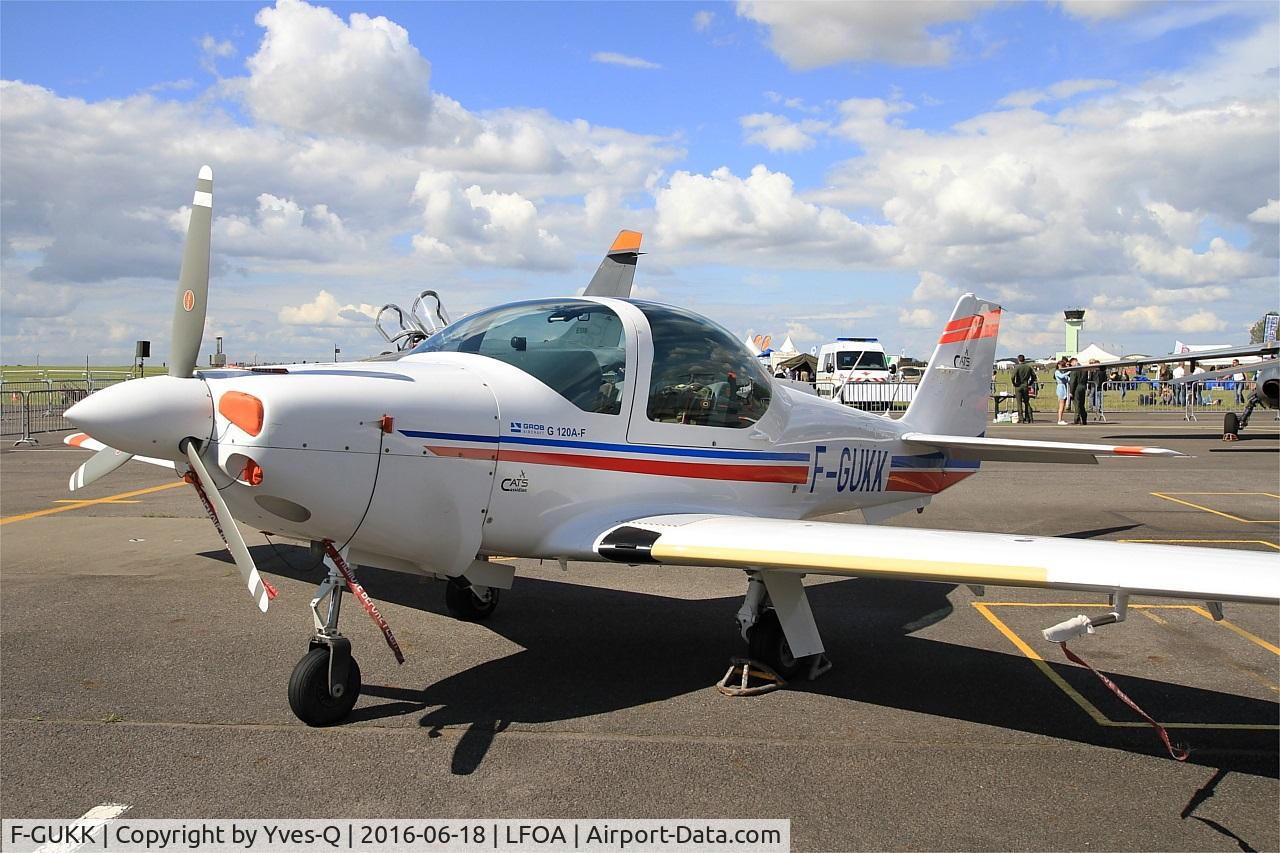 F-GUKK, Grob G-120A-F C/N 85045, Grob G-120A-F, Static display, Avord Air Base 702 (LFOA) Open day 2016