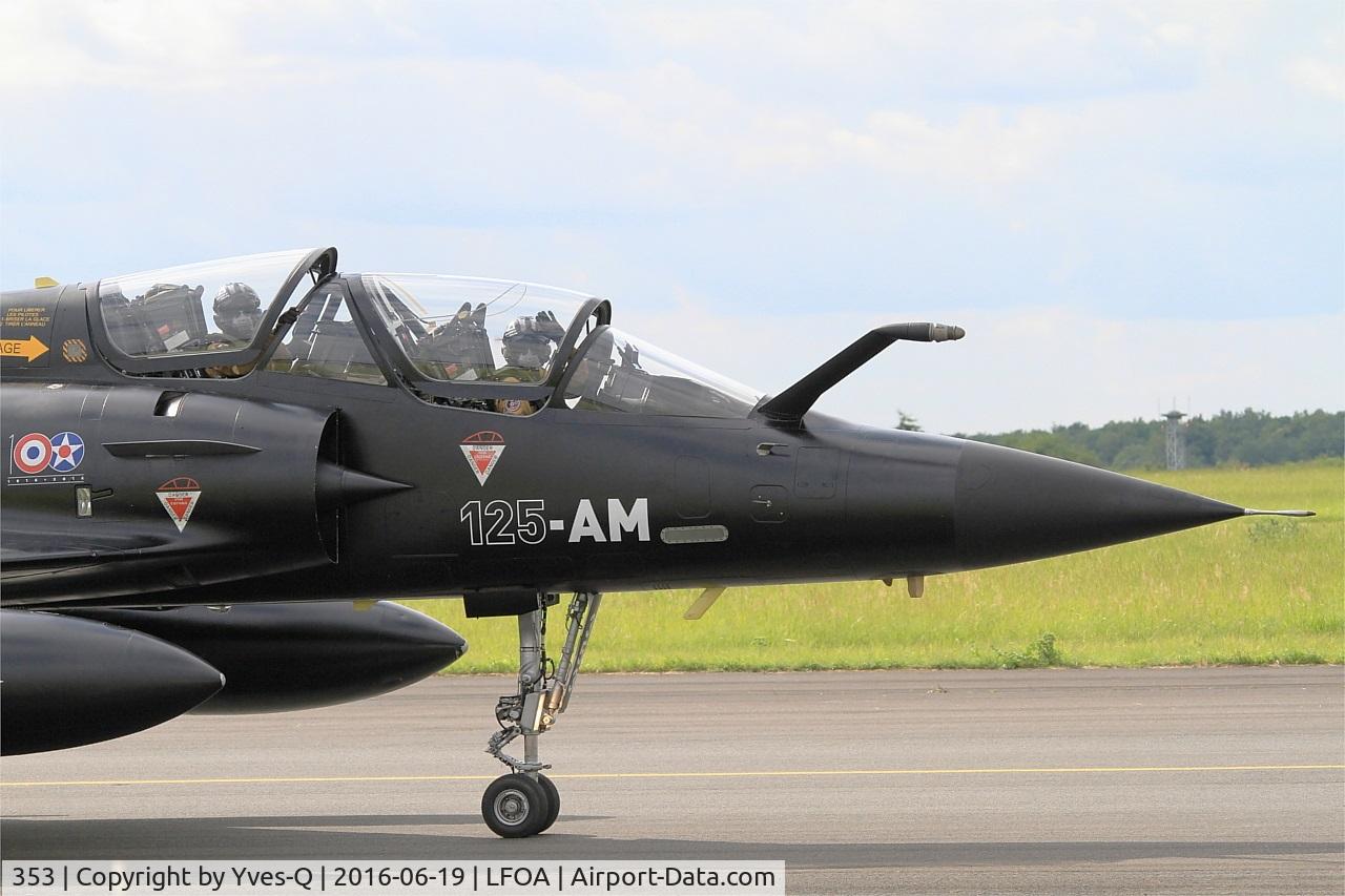 353, Dassault Mirage 2000N C/N 315, Dassault Mirage 2000N, Taxiing to parking area, Avord Air Base 702 (LFOA) Open day 2016