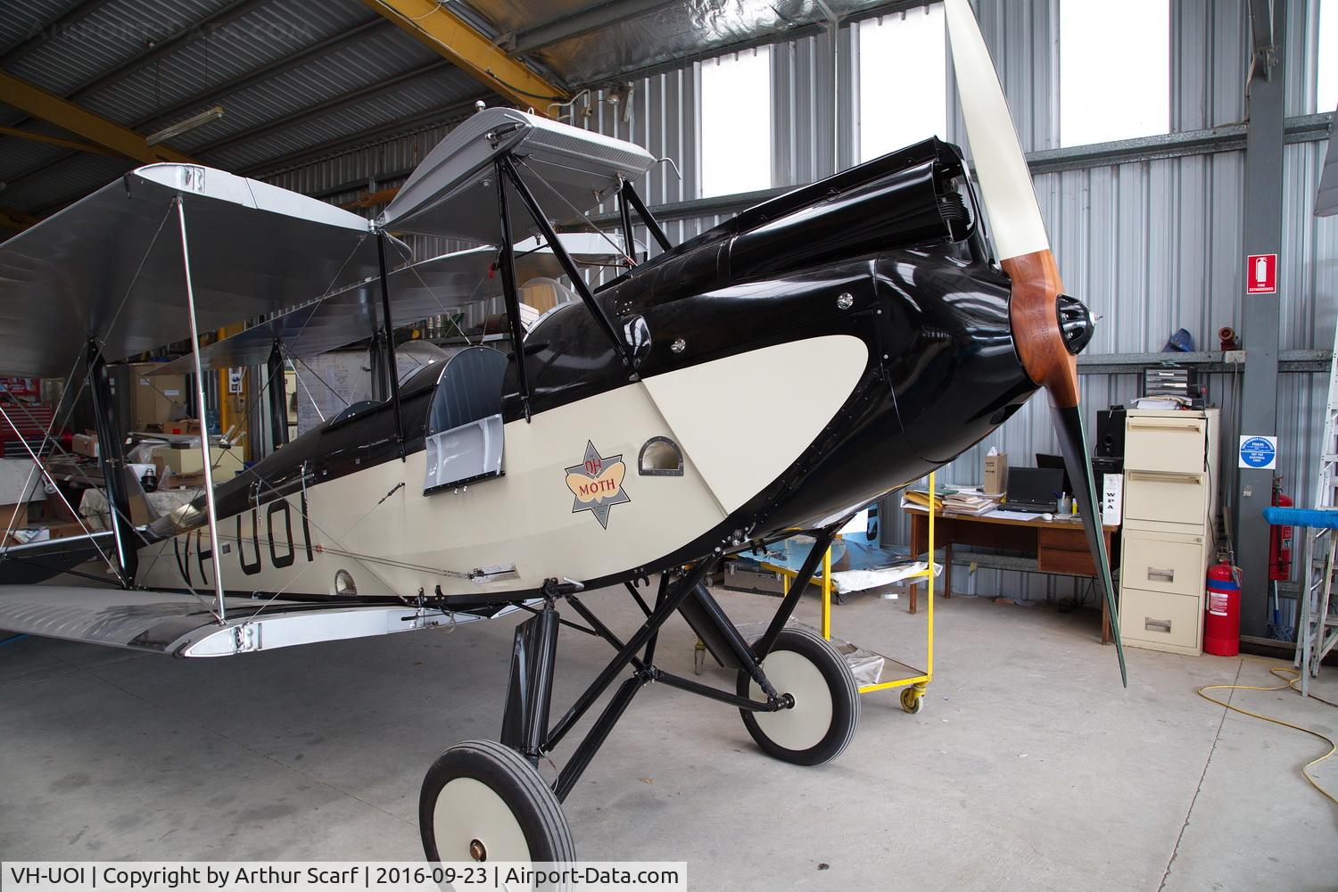 VH-UOI, 1929 De Havilland DH60M MOTH C/N 1478, Luskintyre NSW