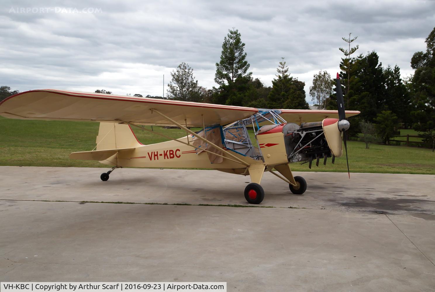 VH-KBC, 1951 Auster J-1B Aiglet C/N 2681, Luskintyre NSW