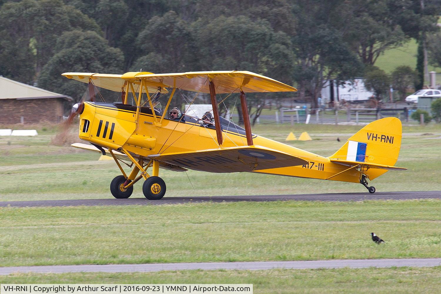 VH-RNI, 1940 De Havilland Australia DH-82A Tiger Moth C/N DHA108, Maitland Airport NSW