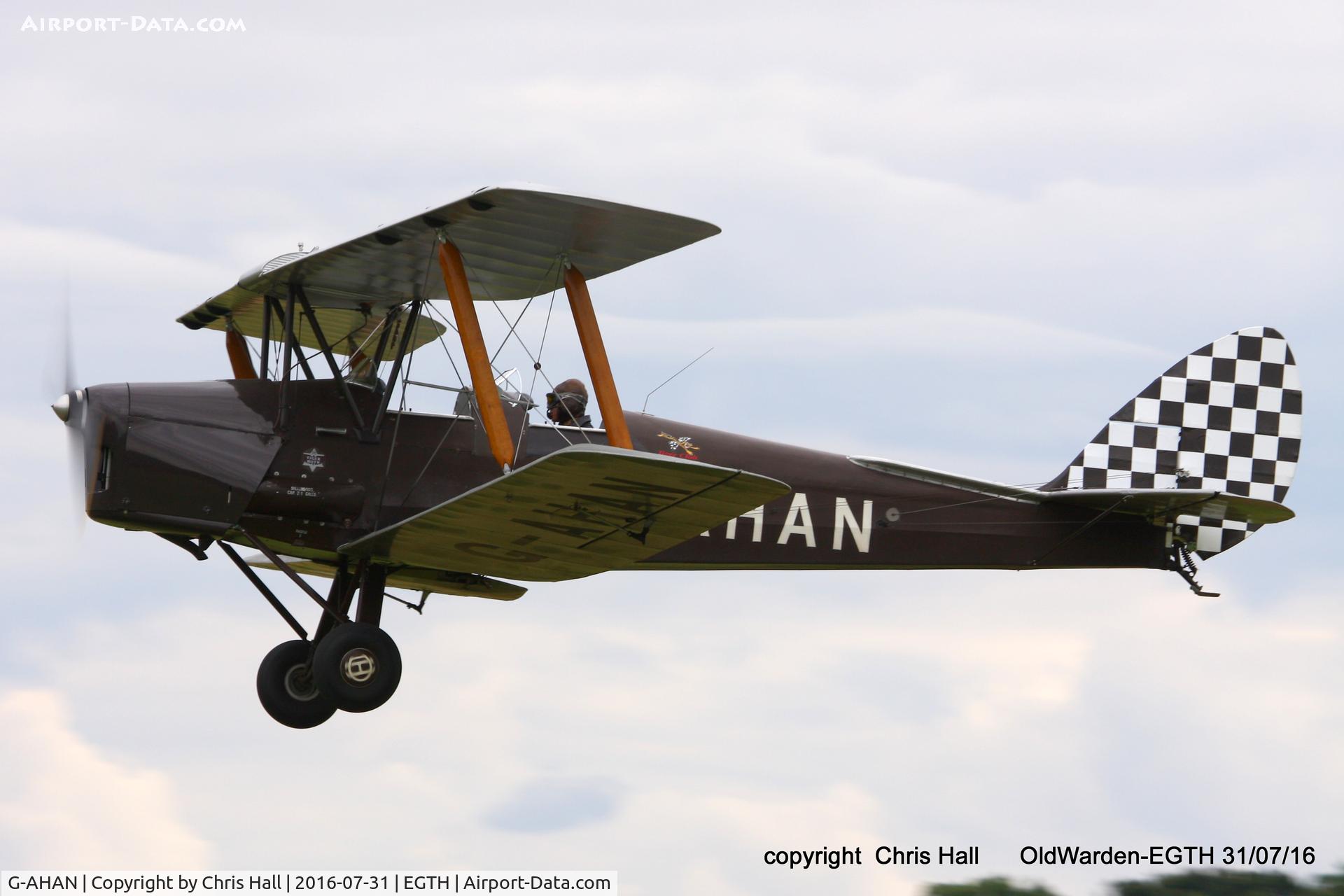 G-AHAN, 1944 De Havilland DH-82A Tiger Moth II C/N 86553, 