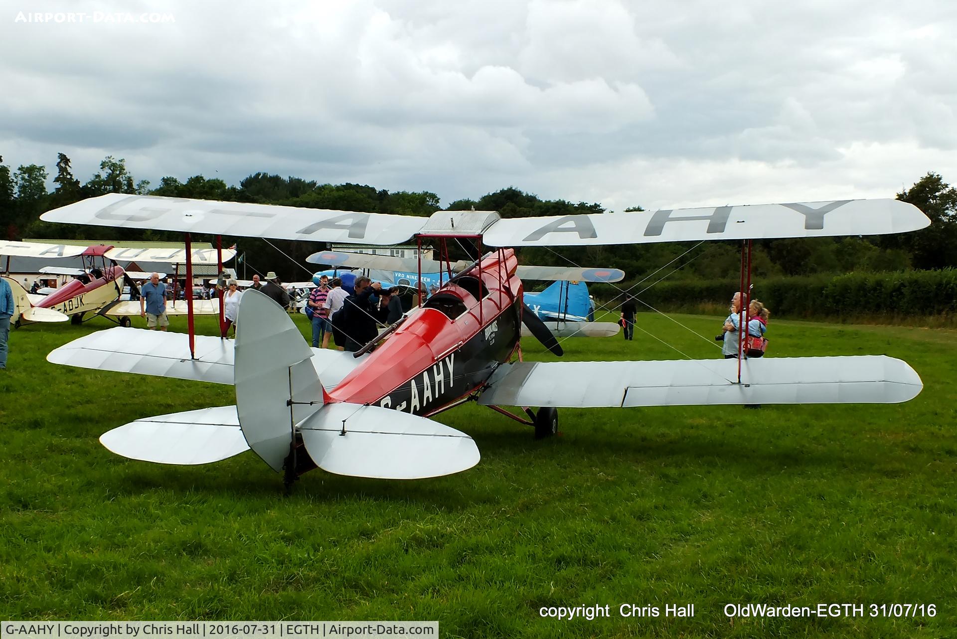 G-AAHY, 1929 De Havilland DH.60M Moth C/N 1362, 