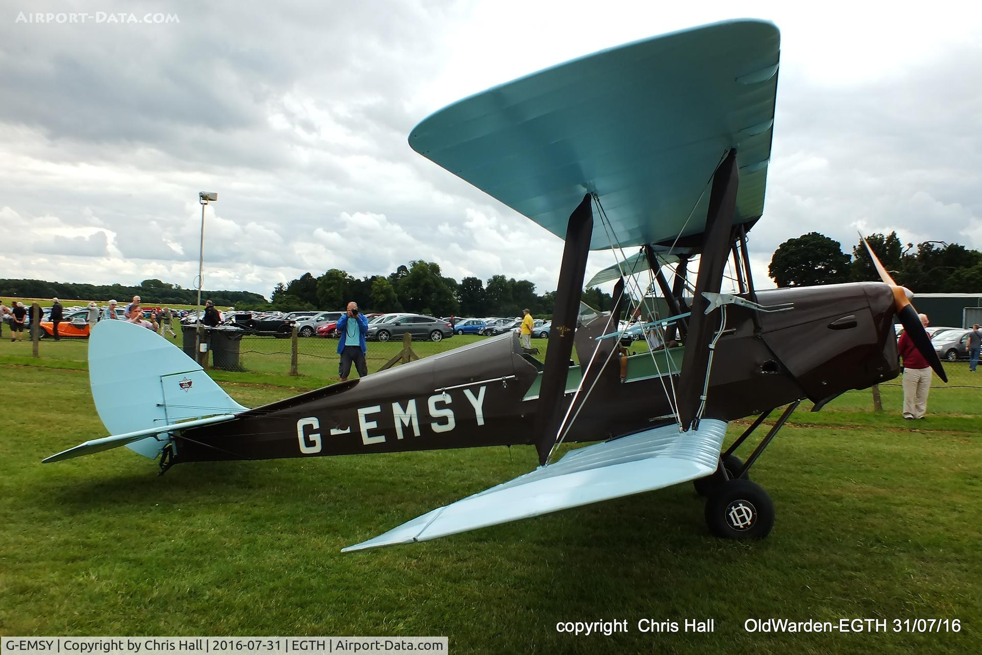 G-EMSY, 1940 De Havilland DH-82A Tiger Moth II C/N 83666, 