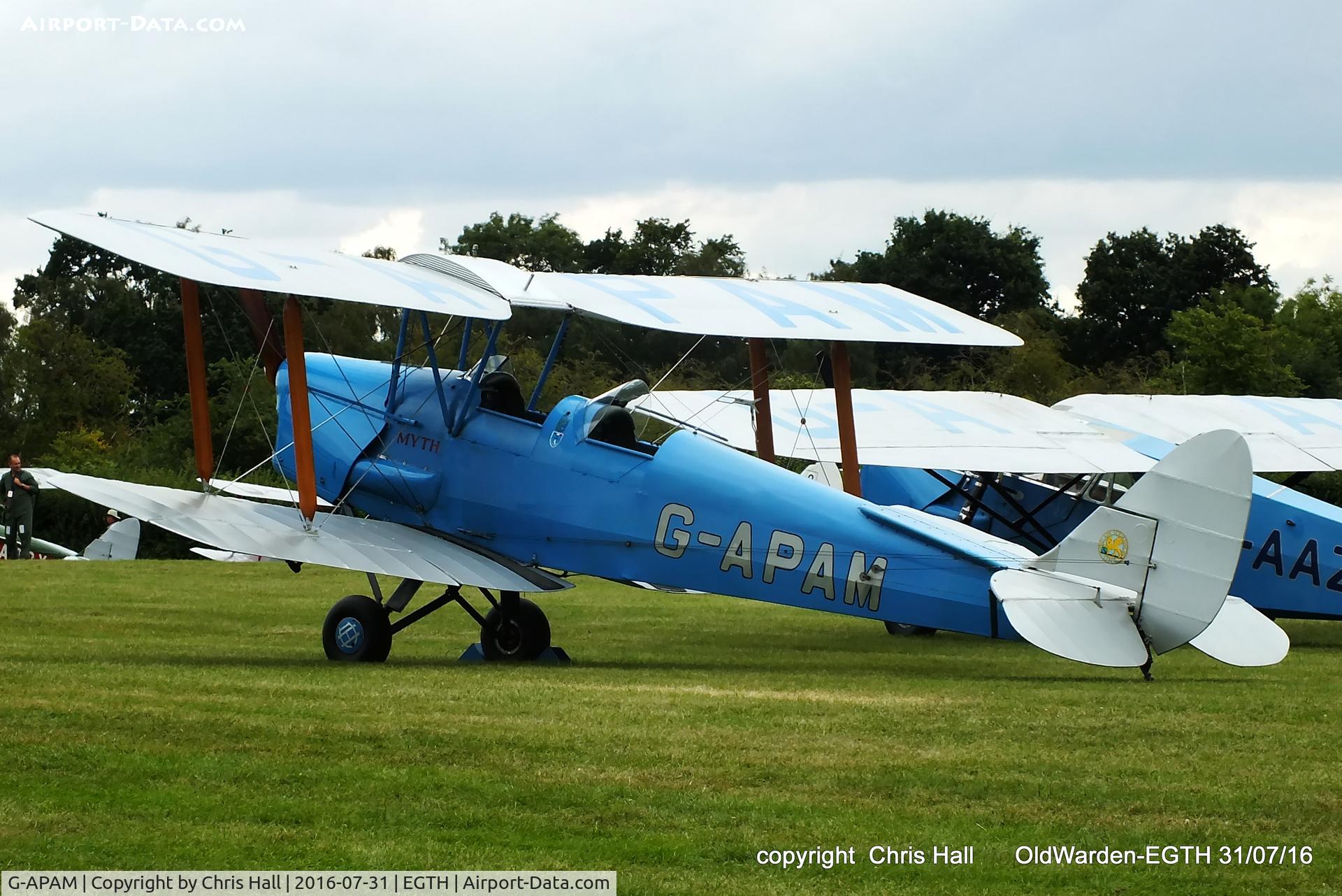 G-APAM, 1939 De Havilland DH-82A Tiger Moth II C/N 3874, 