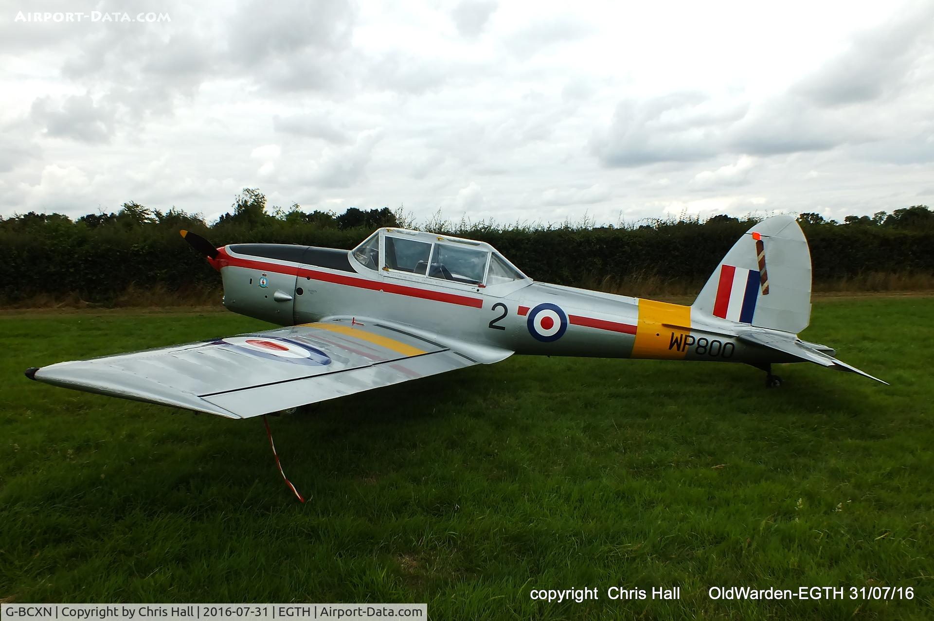 G-BCXN, 1952 De Havilland DHC-1 Chipmunk T.10 C/N C1/0692, 