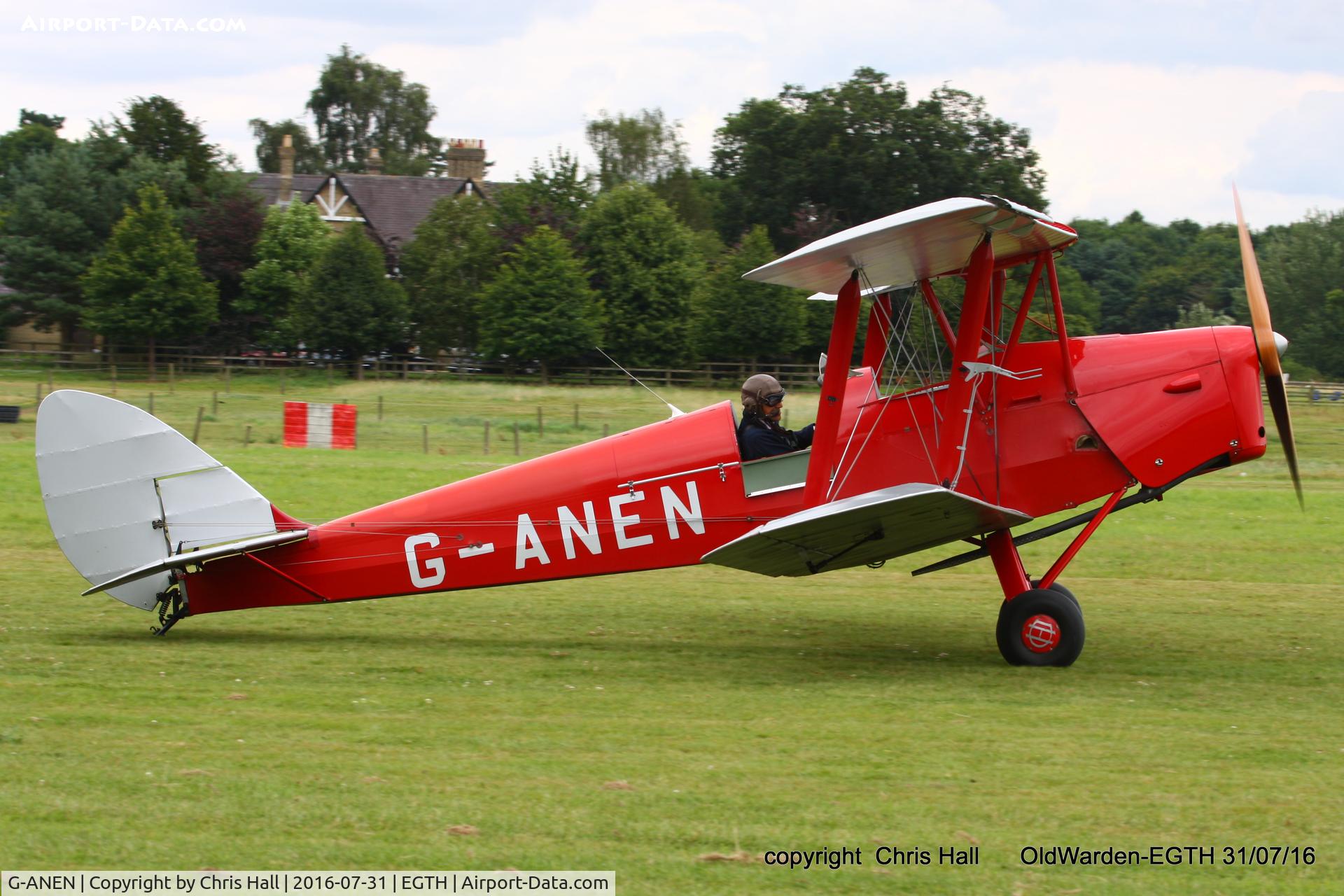 G-ANEN, 1942 De Havilland DH-82A Tiger Moth II C/N 85418, 