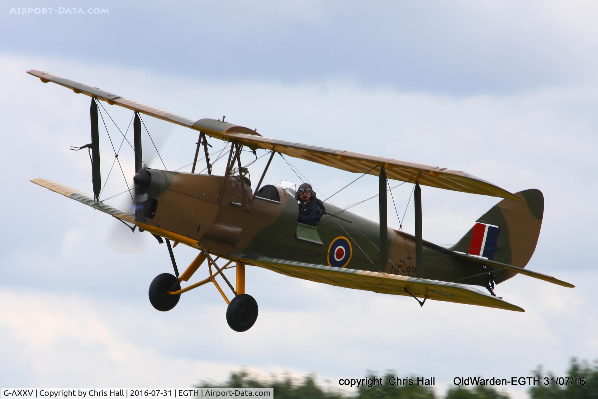 G-AXXV, 1944 De Havilland DH-82A Tiger Moth II C/N 85852, 