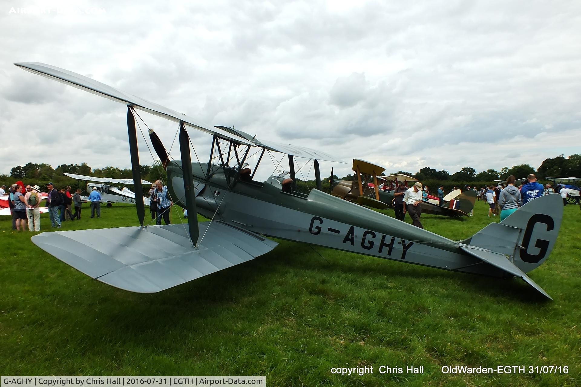 G-AGHY, 1939 De Havilland DH-82A Tiger Moth II C/N 82292, 