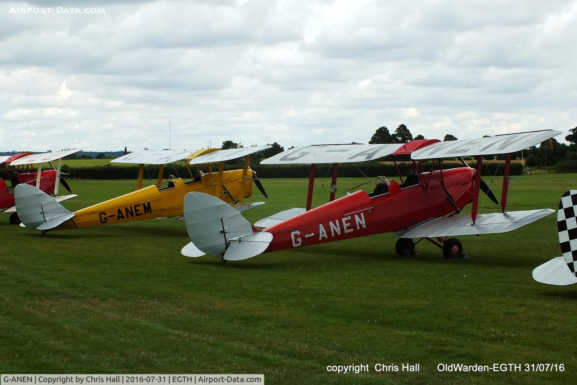 G-ANEN, 1942 De Havilland DH-82A Tiger Moth II C/N 85418, 