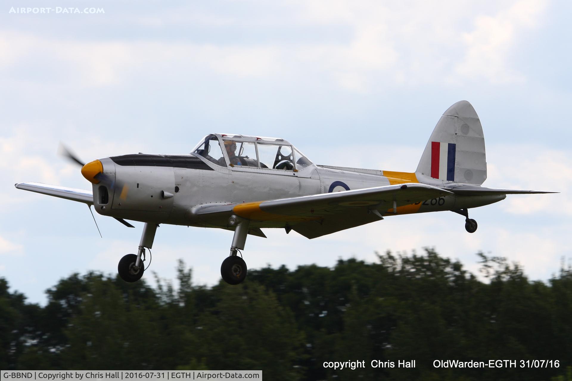 G-BBND, 1950 De Havilland DHC-1 Chipmunk T.10 C/N C1/0225, 