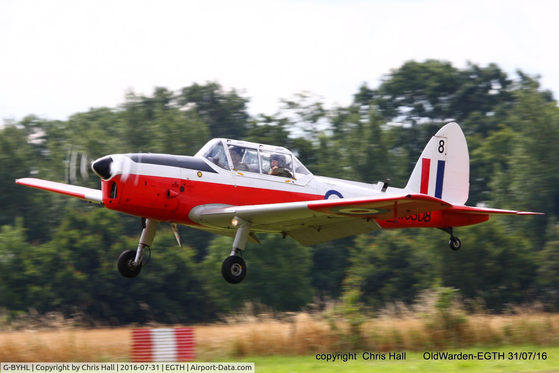 G-BYHL, 1951 De Havilland DHC-1 Chipmunk T.10 C/N C1/0361, 