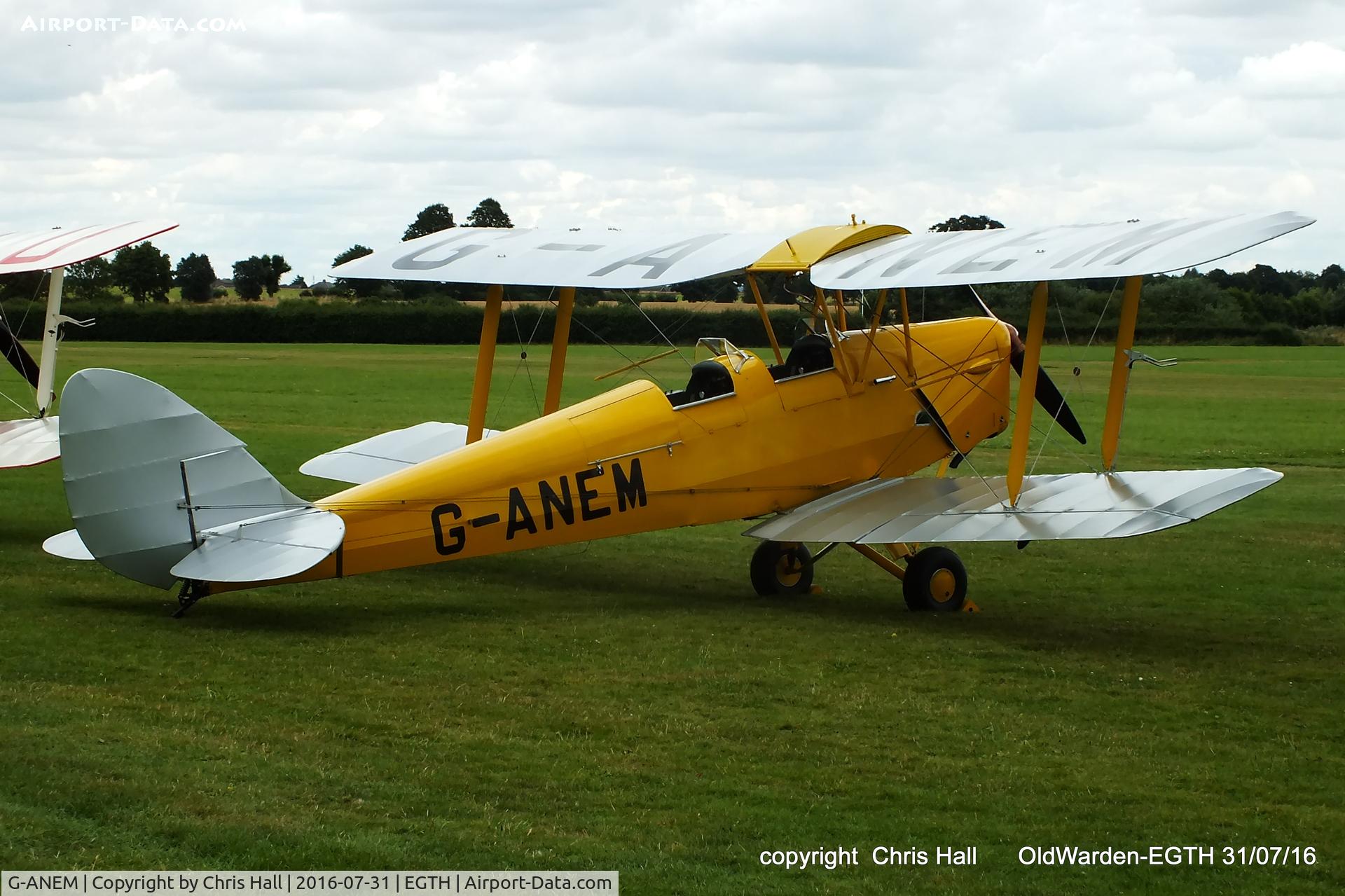 G-ANEM, 1940 De Havilland DH-82A Tiger Moth II C/N 82943, 