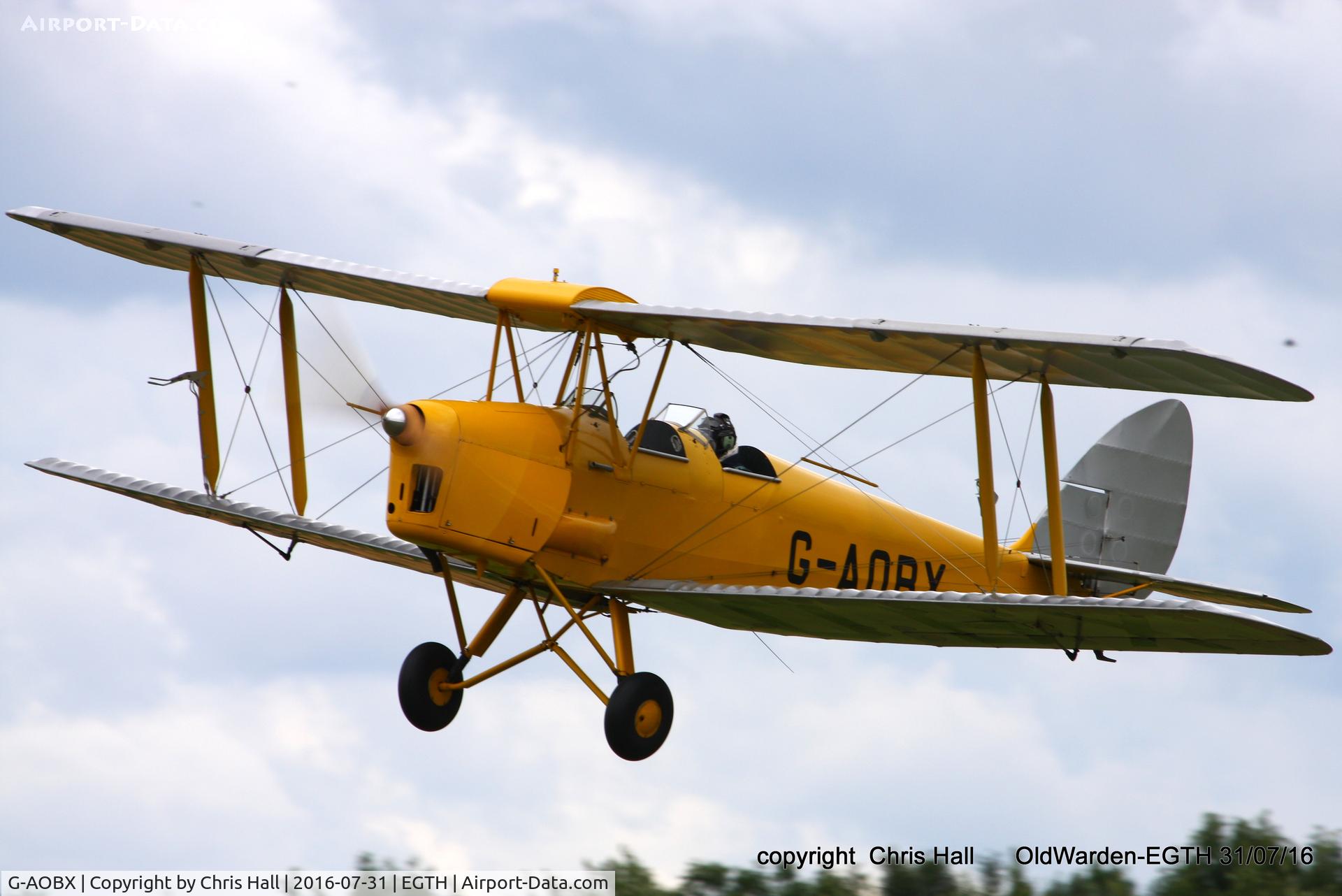 G-AOBX, 1940 De Havilland DH-82A Tiger Moth II C/N 83653, 