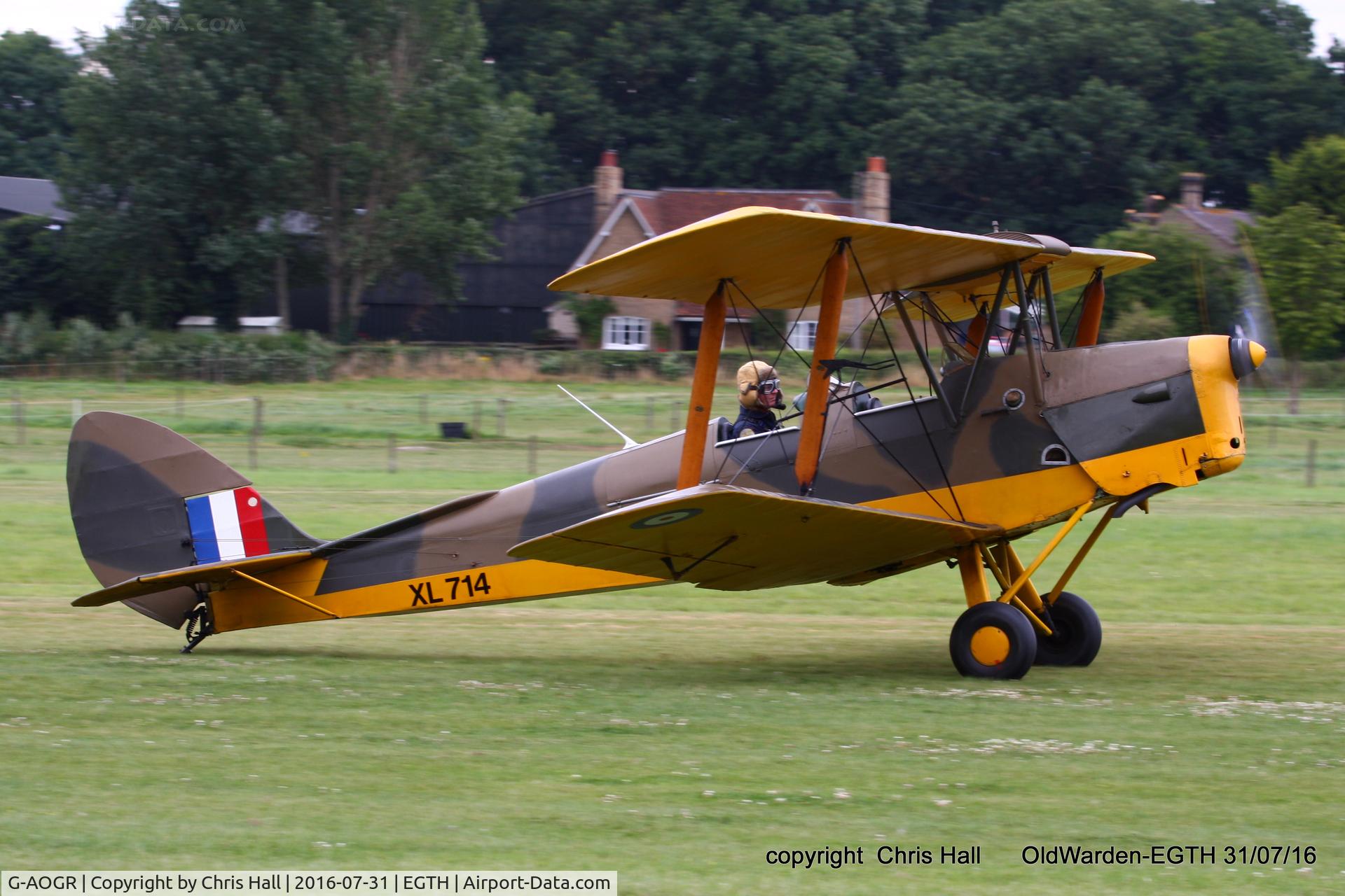 G-AOGR, 1942 De Havilland DH-82A Tiger Moth II C/N 84566, 