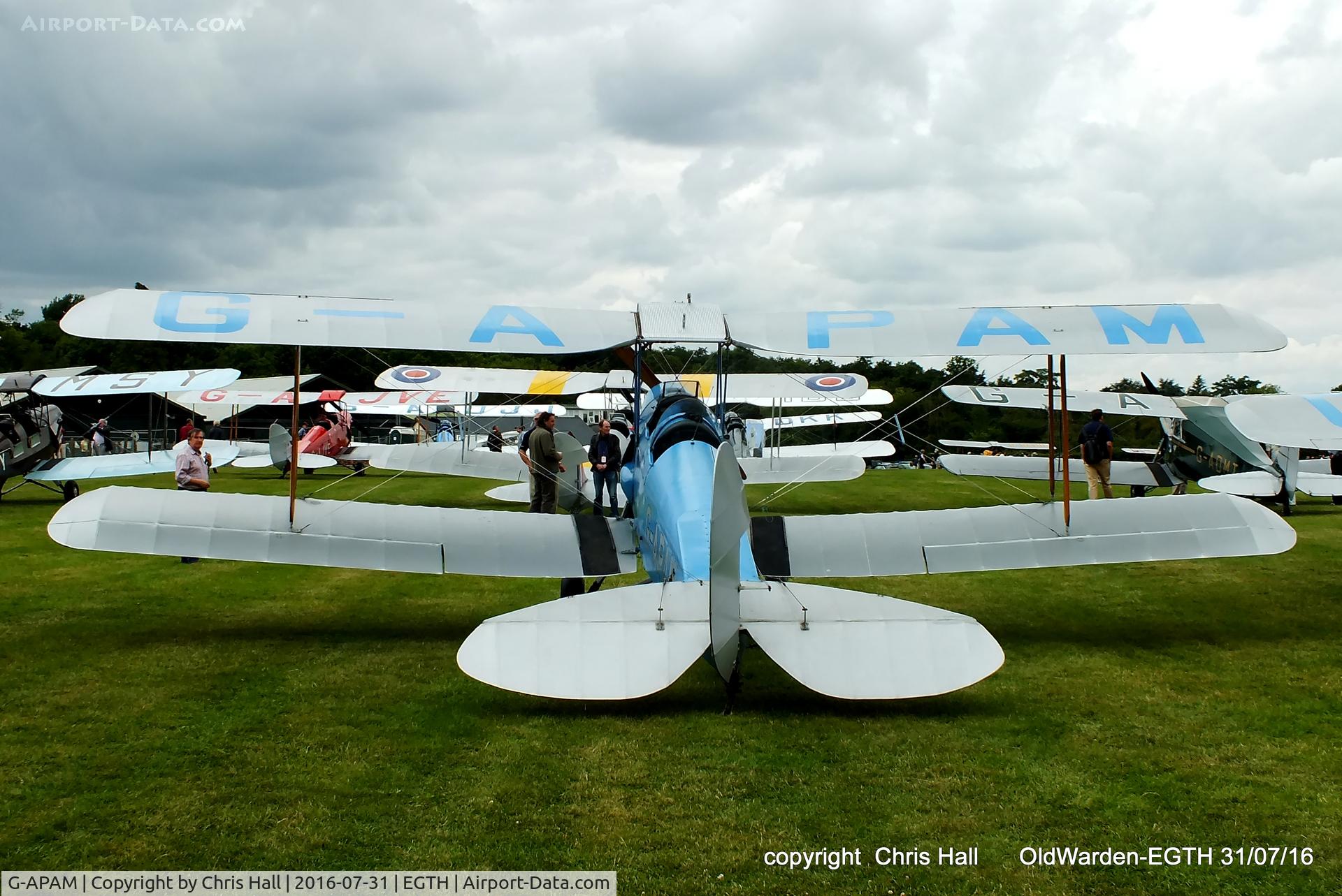 G-APAM, 1939 De Havilland DH-82A Tiger Moth II C/N 3874, 