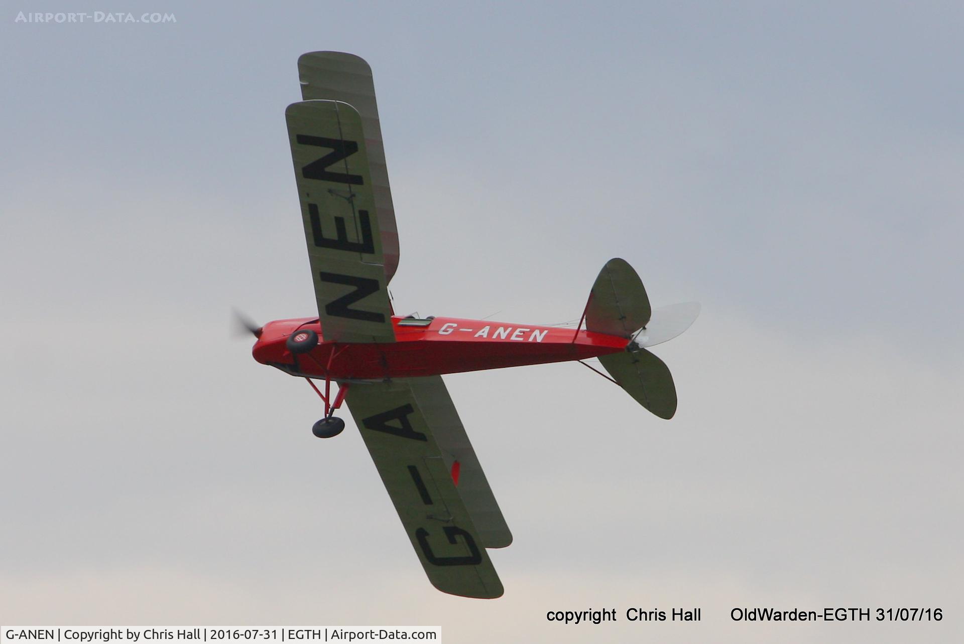 G-ANEN, 1942 De Havilland DH-82A Tiger Moth II C/N 85418, 
