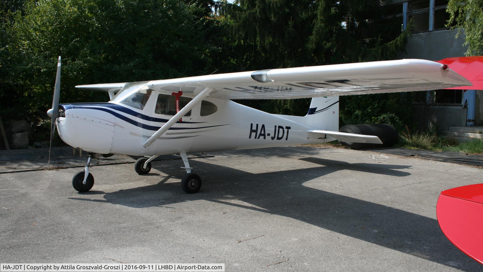 HA-JDT, 1959 Cessna 150 C/N 17802, Börgönd Airport, Hungary