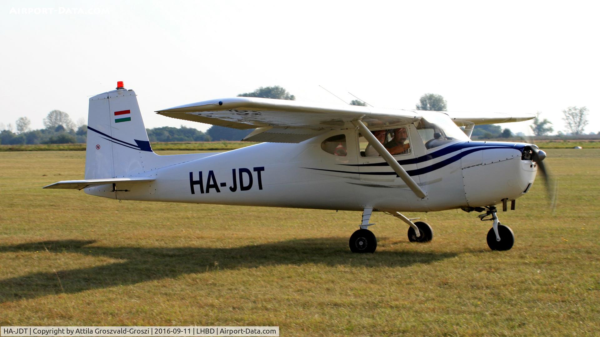 HA-JDT, 1959 Cessna 150 C/N 17802, Börgönd Airport, Hungary