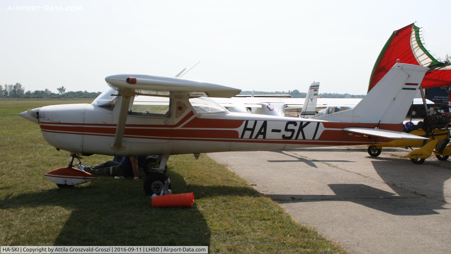 HA-SKI, Cessna 150G C/N 15065401, Börgönd Airport, Hungary