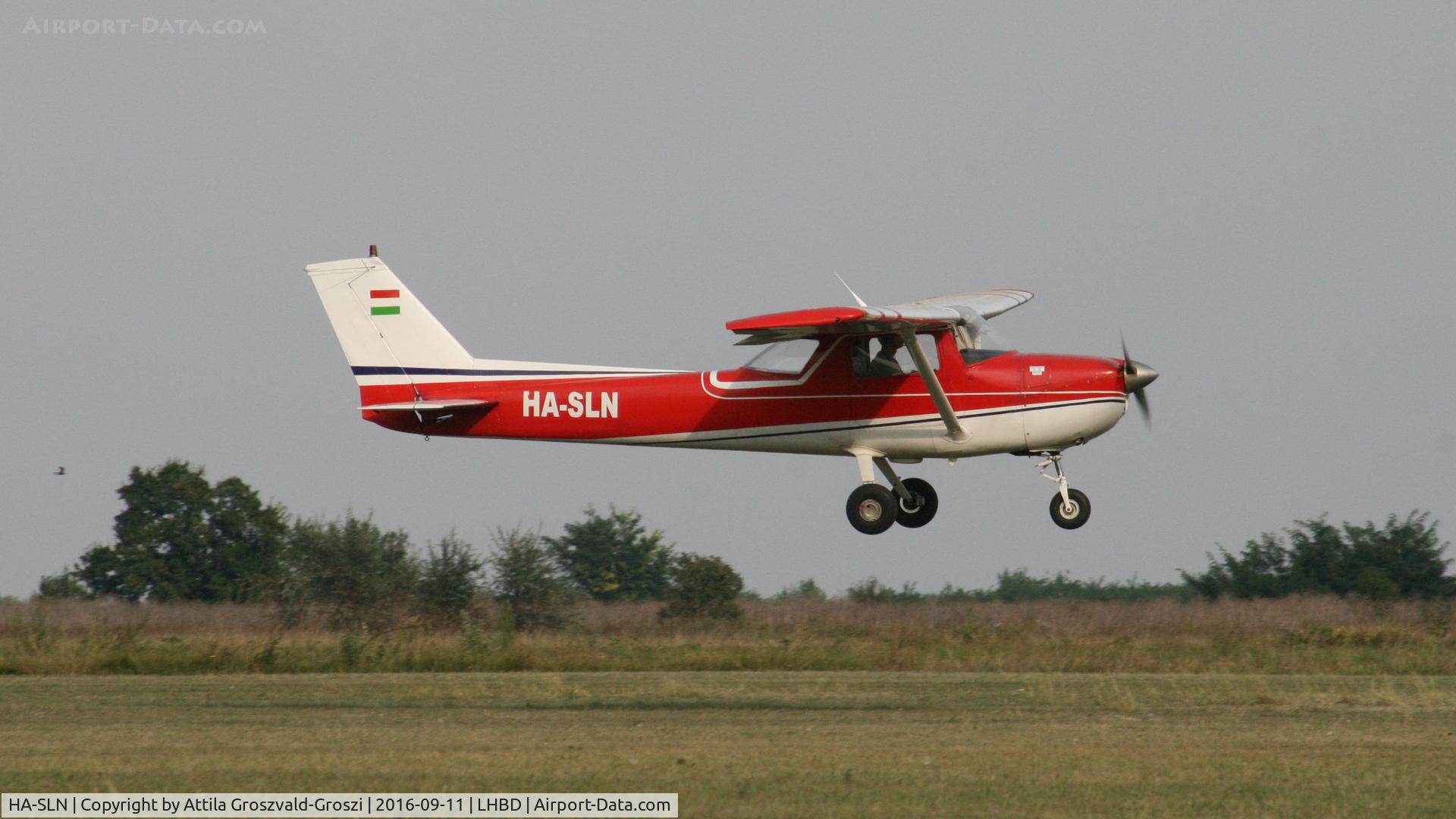 HA-SLN, 1971 Reims F150L C/N 0661, Börgönd Airport, Hungary