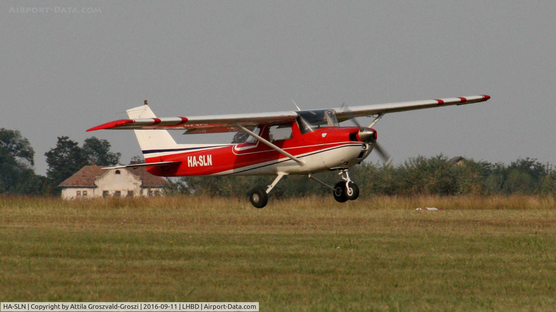 HA-SLN, 1971 Reims F150L C/N 0661, Börgönd Airport, Hungary